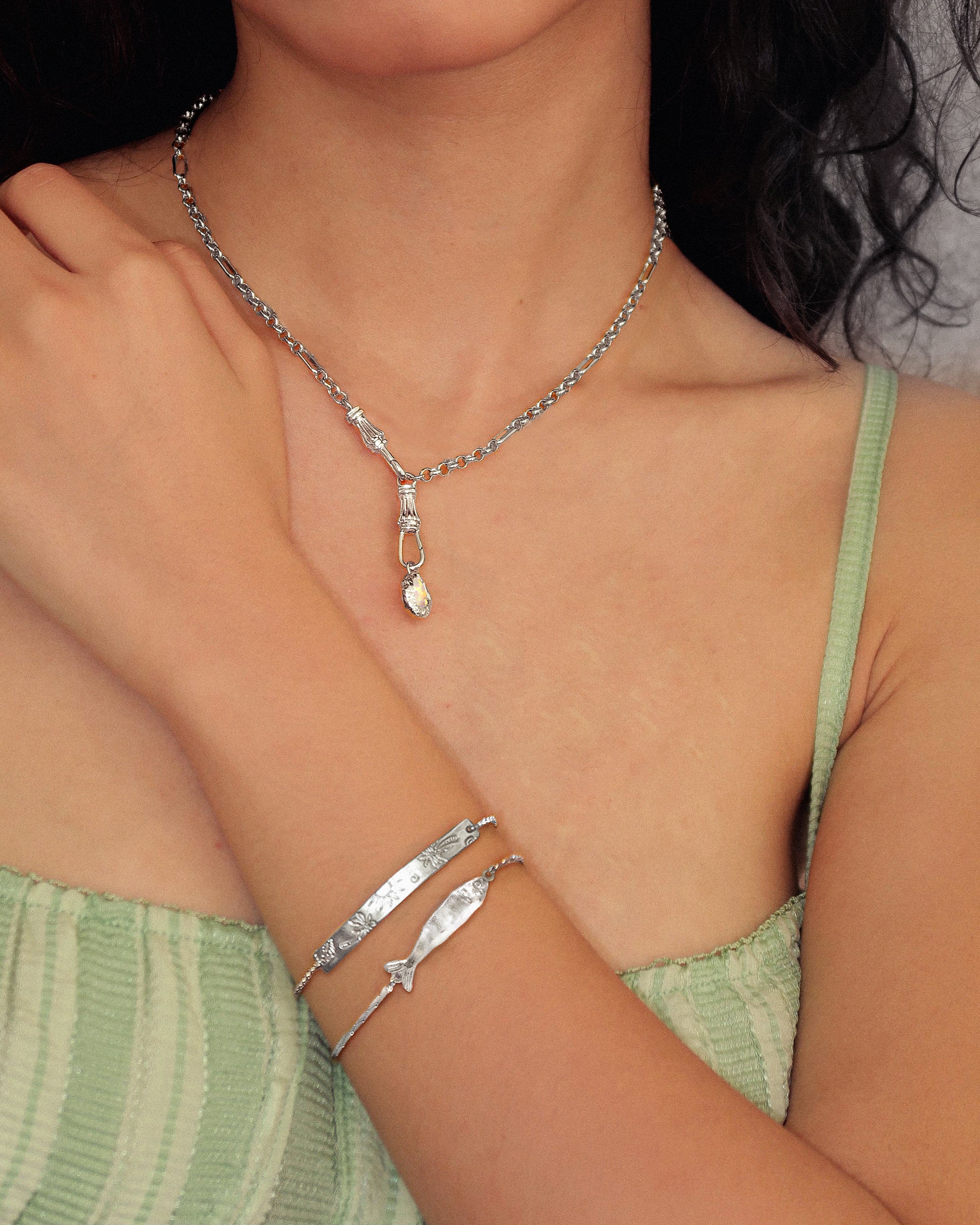 Anchovy Bracelet in Silver - Image 2