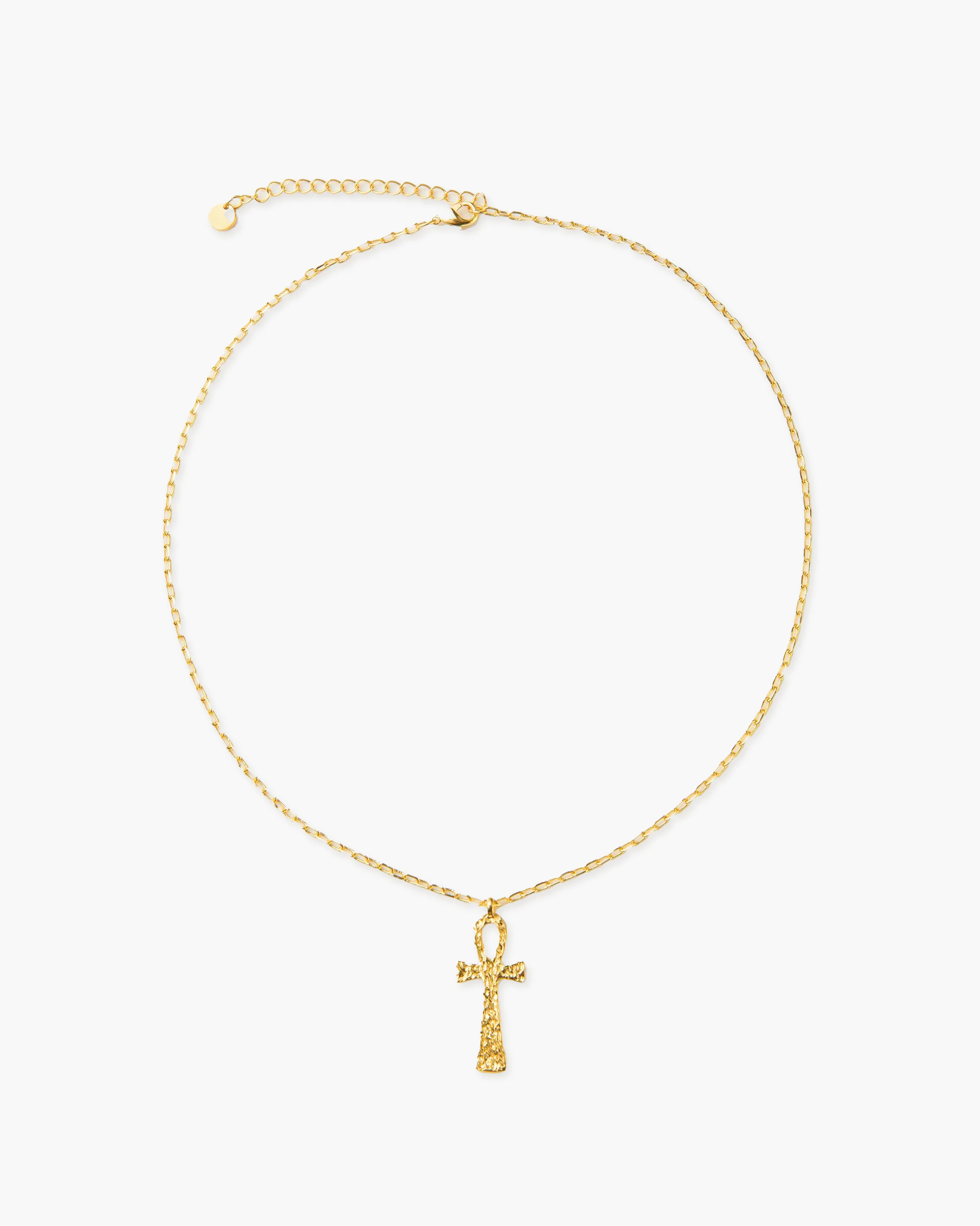 Textured Ankh Necklace - Image 5