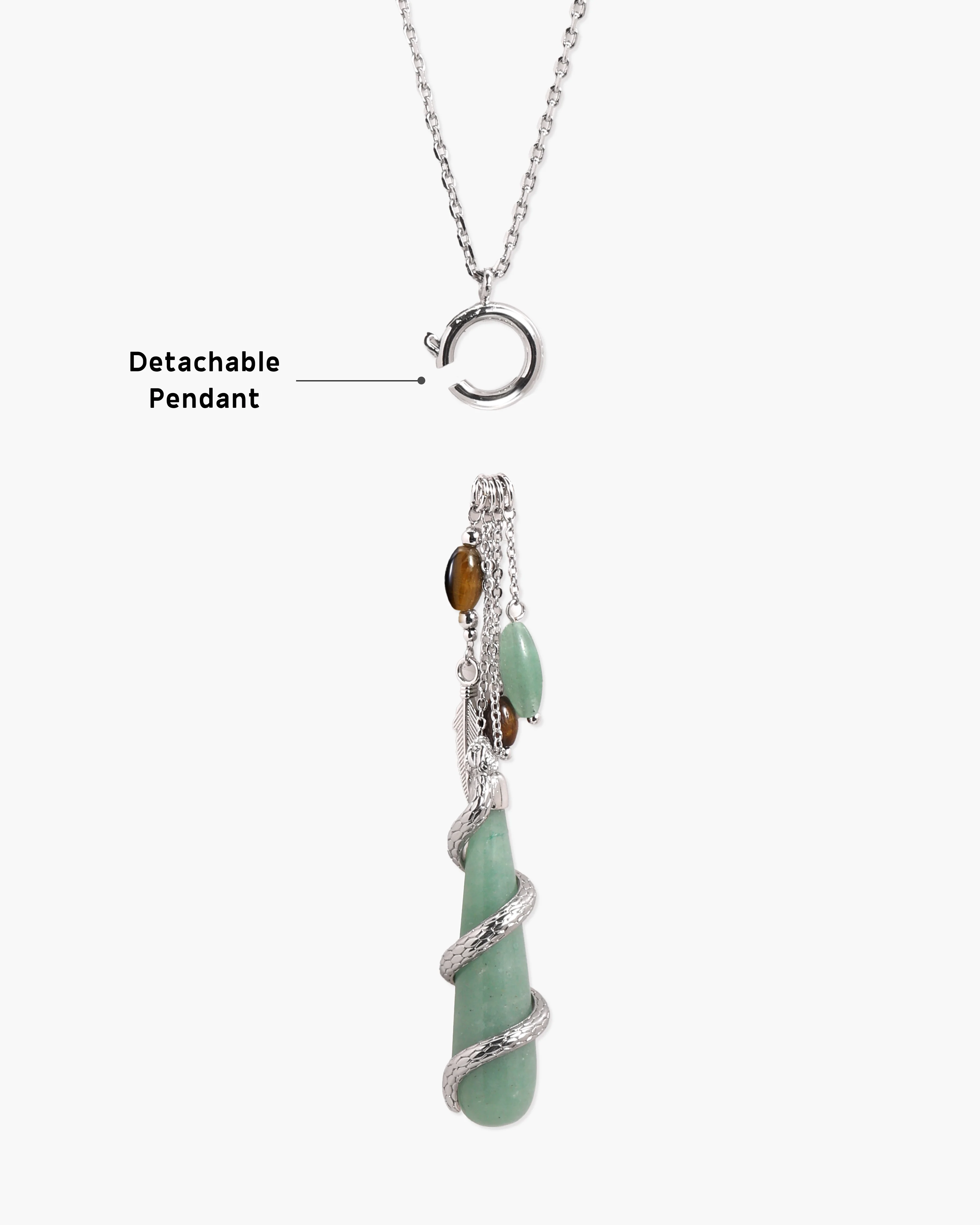 Ascent Detachable Charm Long Necklace - Image 3