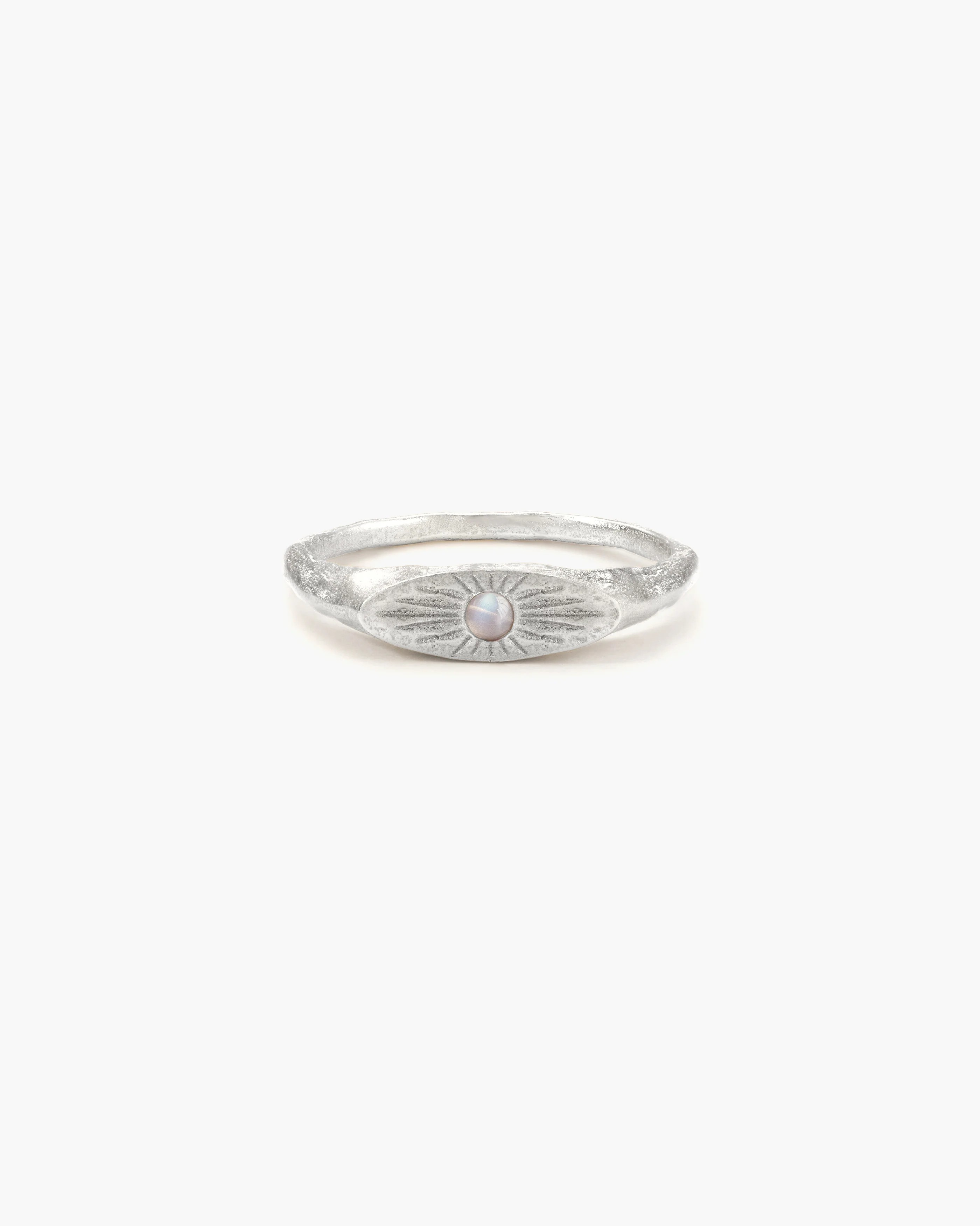 Astral Glow Ring in Silver
