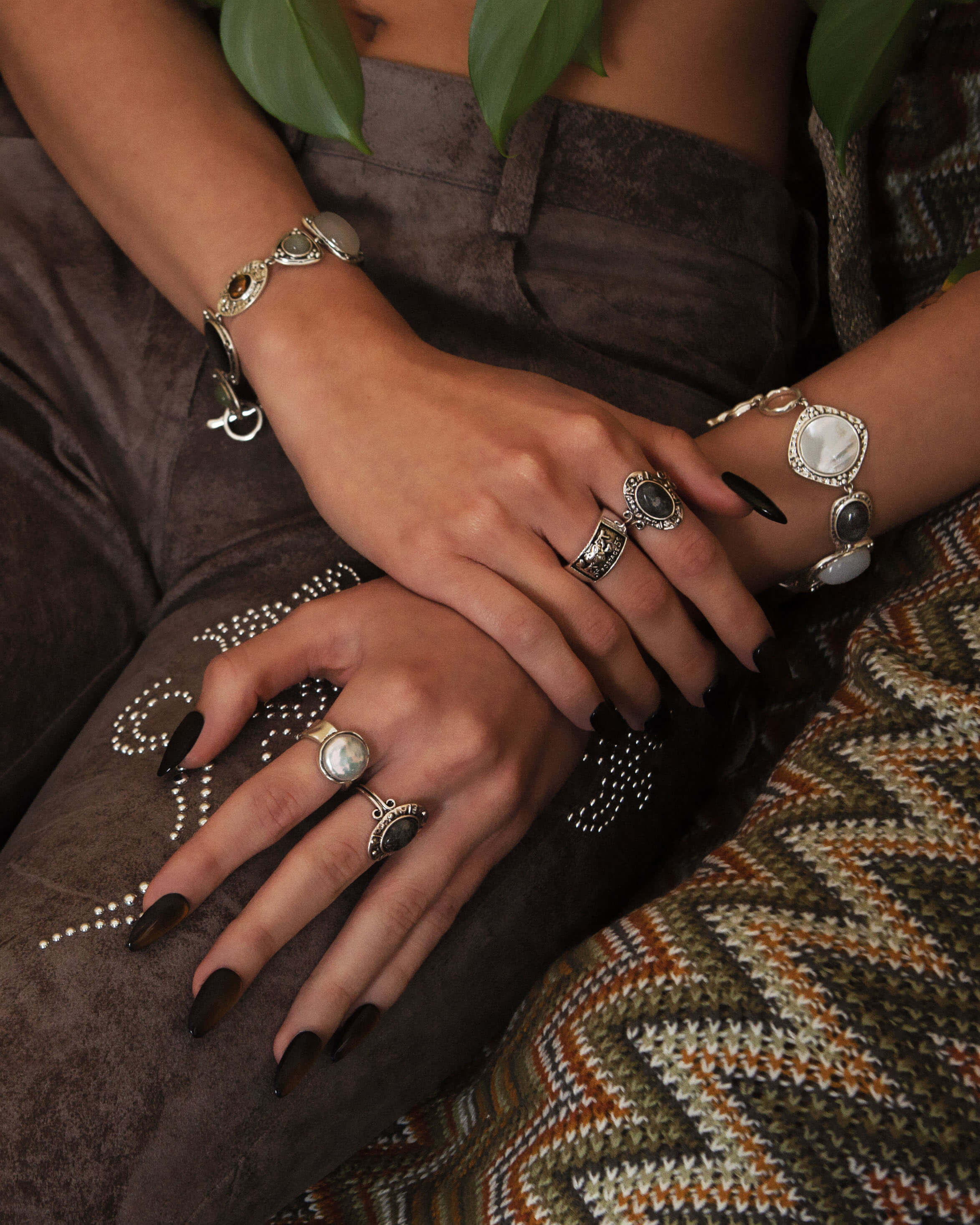 Athena Bracelet and Iris Ring Set - Image 2