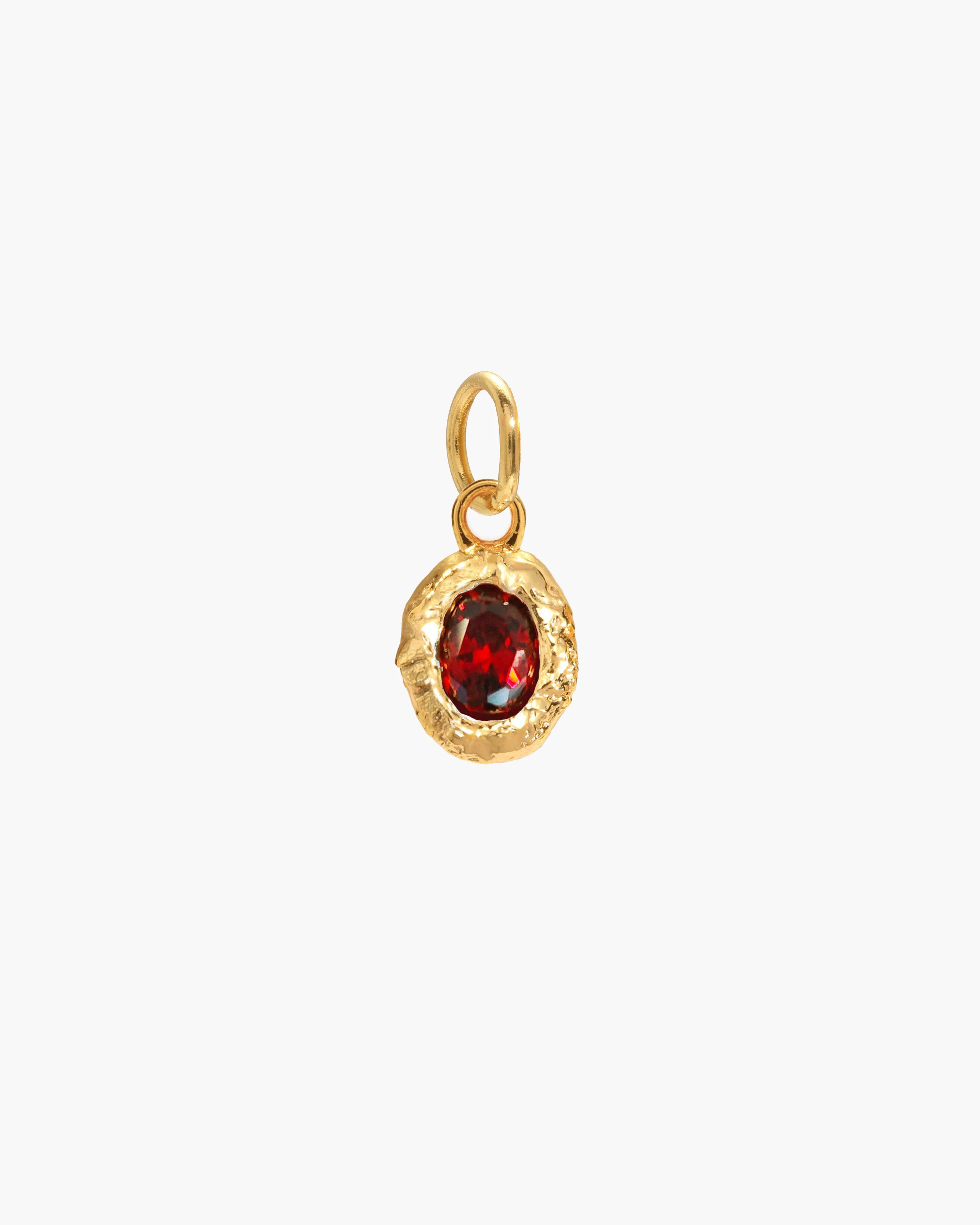 Birthstone Charm in Gold - Image 3