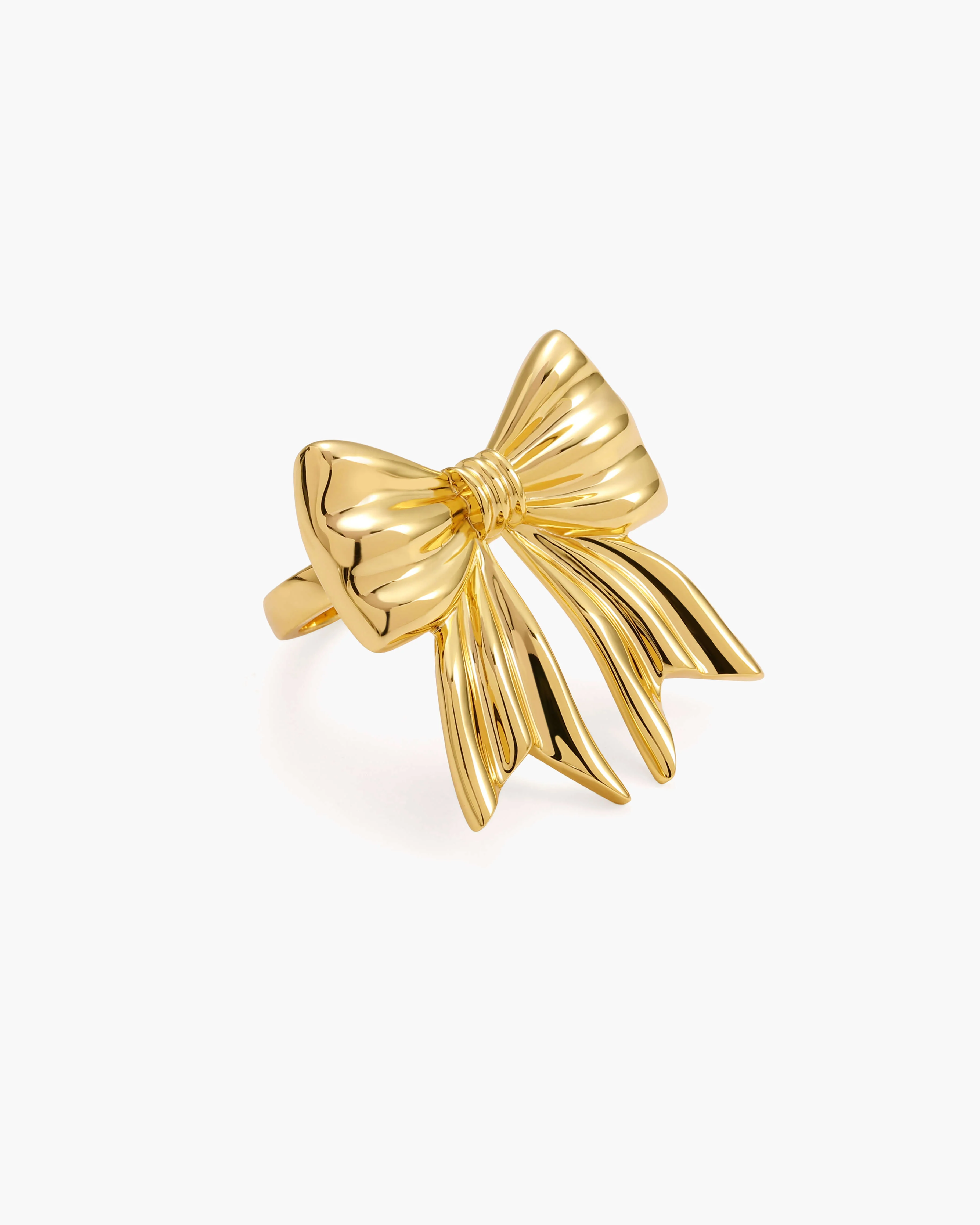 Bow Ring in Gold - Image 3