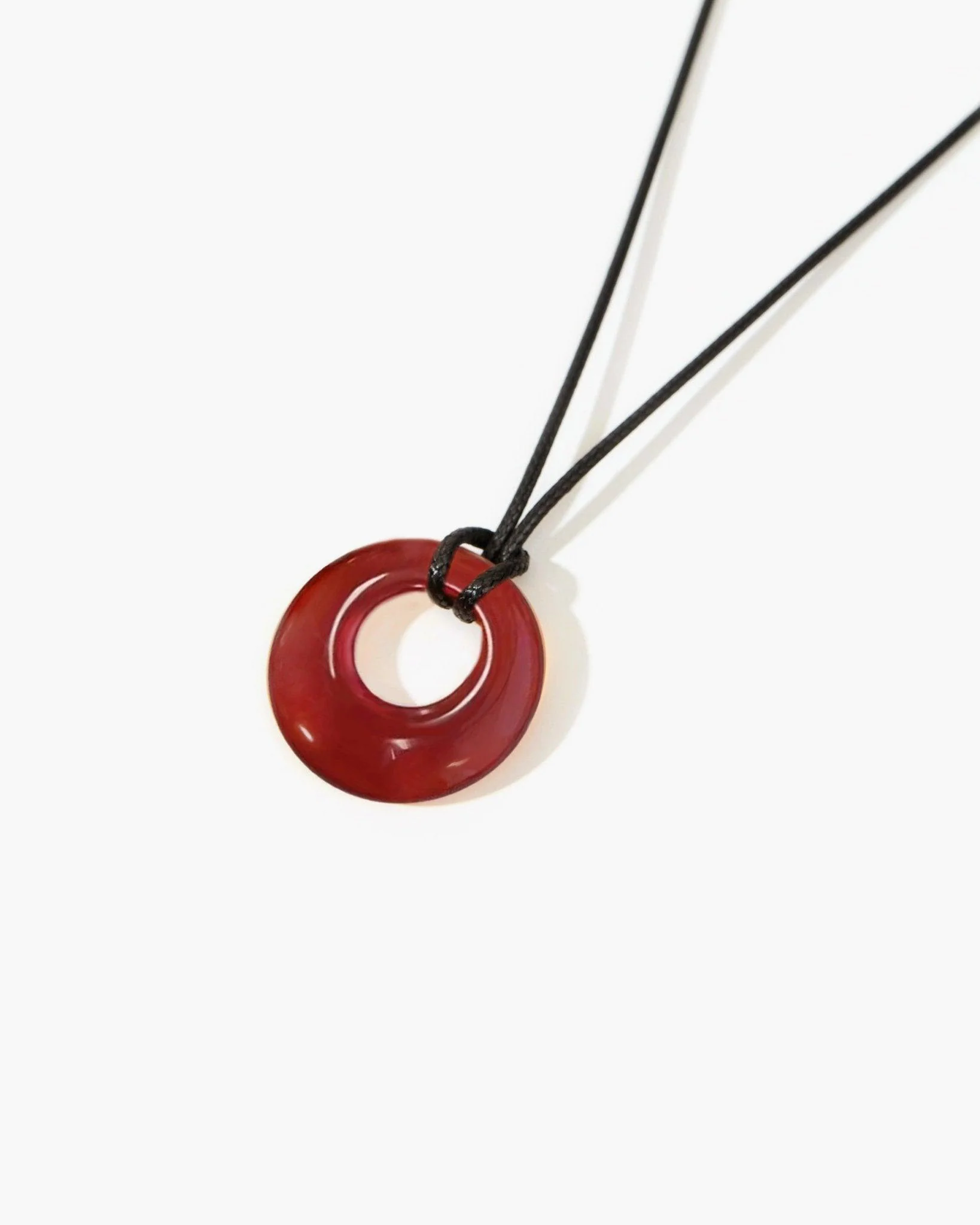 Carnelian Cord Necklace - Image 3