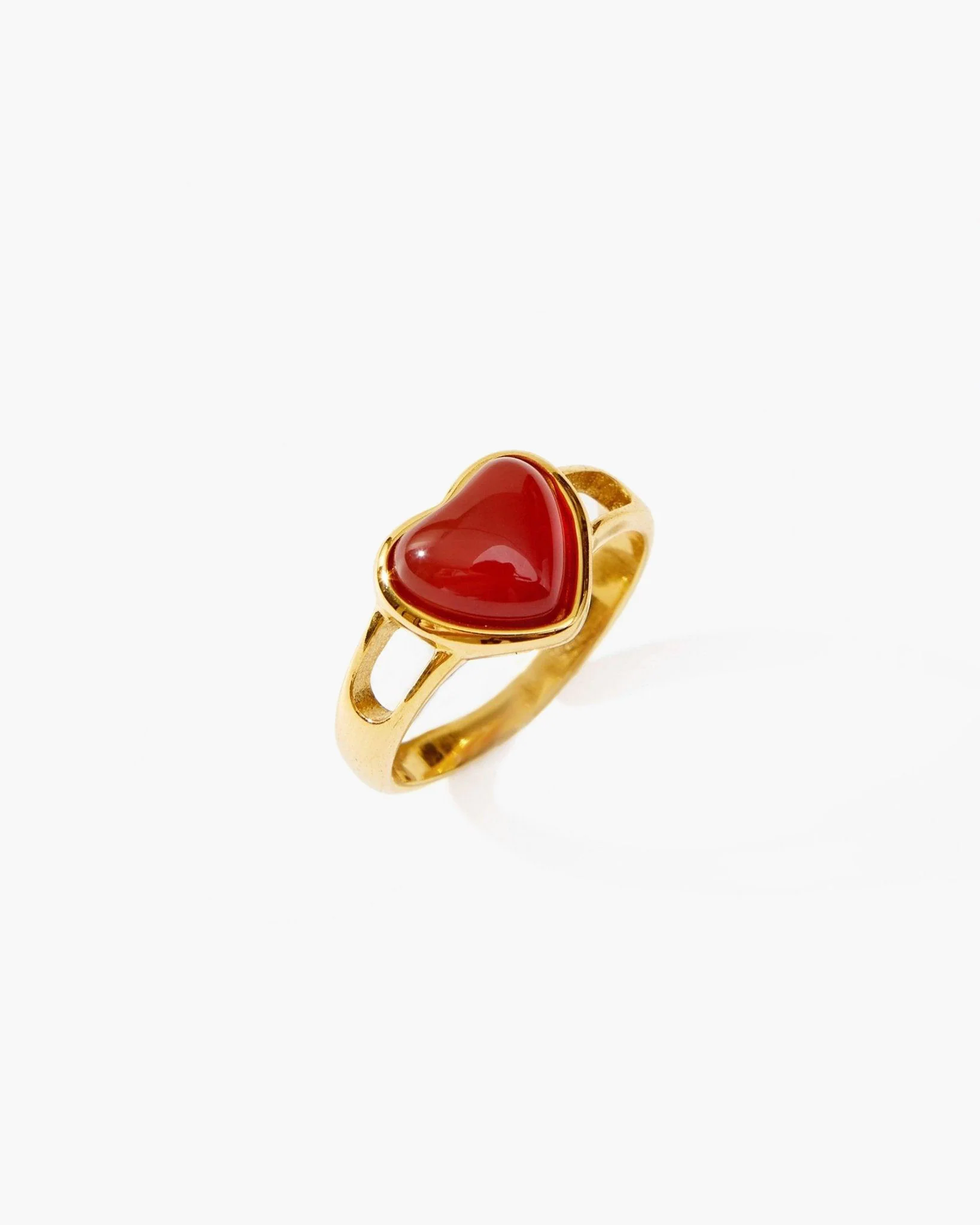 Carnelian Heart Ring - Image 4