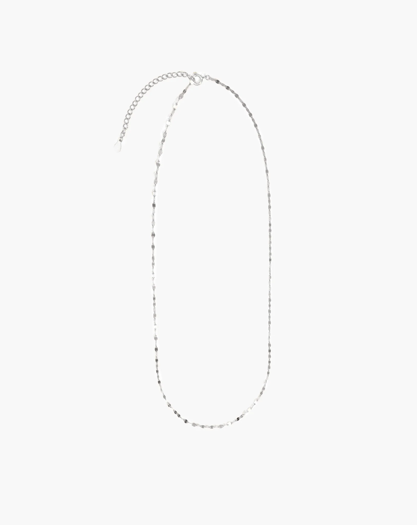 Cecilia Sparkle Chain in Silver - Image 3