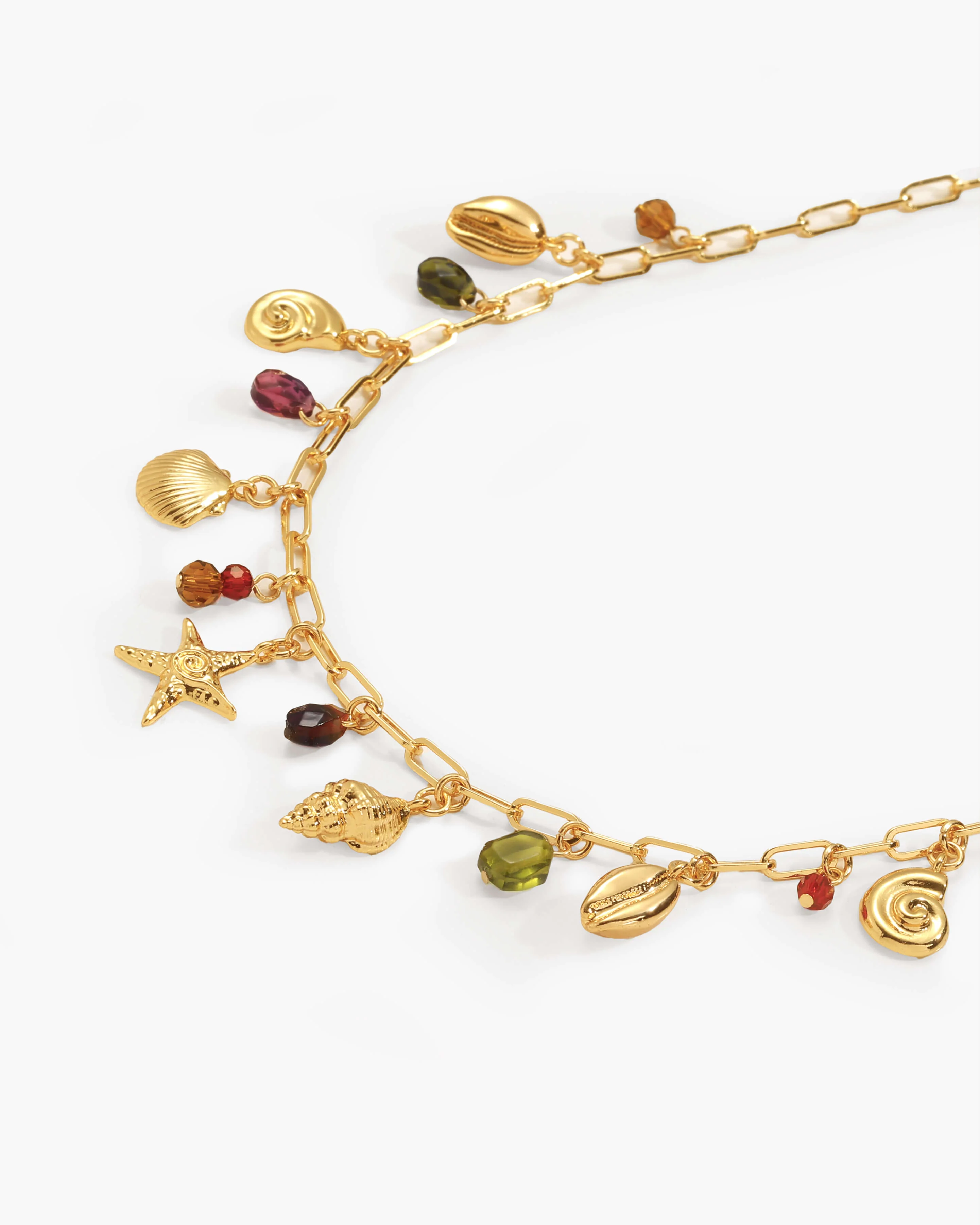 Coral Dancer Charm Necklace - Image 3