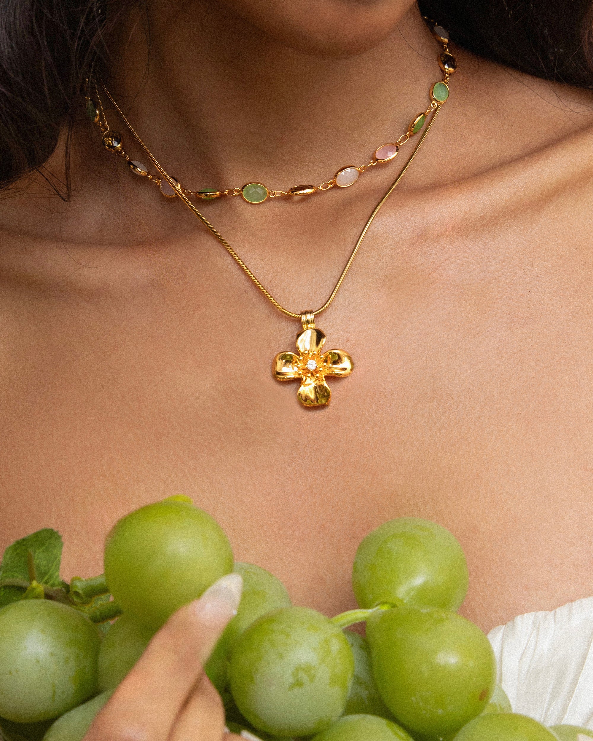 Cruz Flor Necklace - Image 2