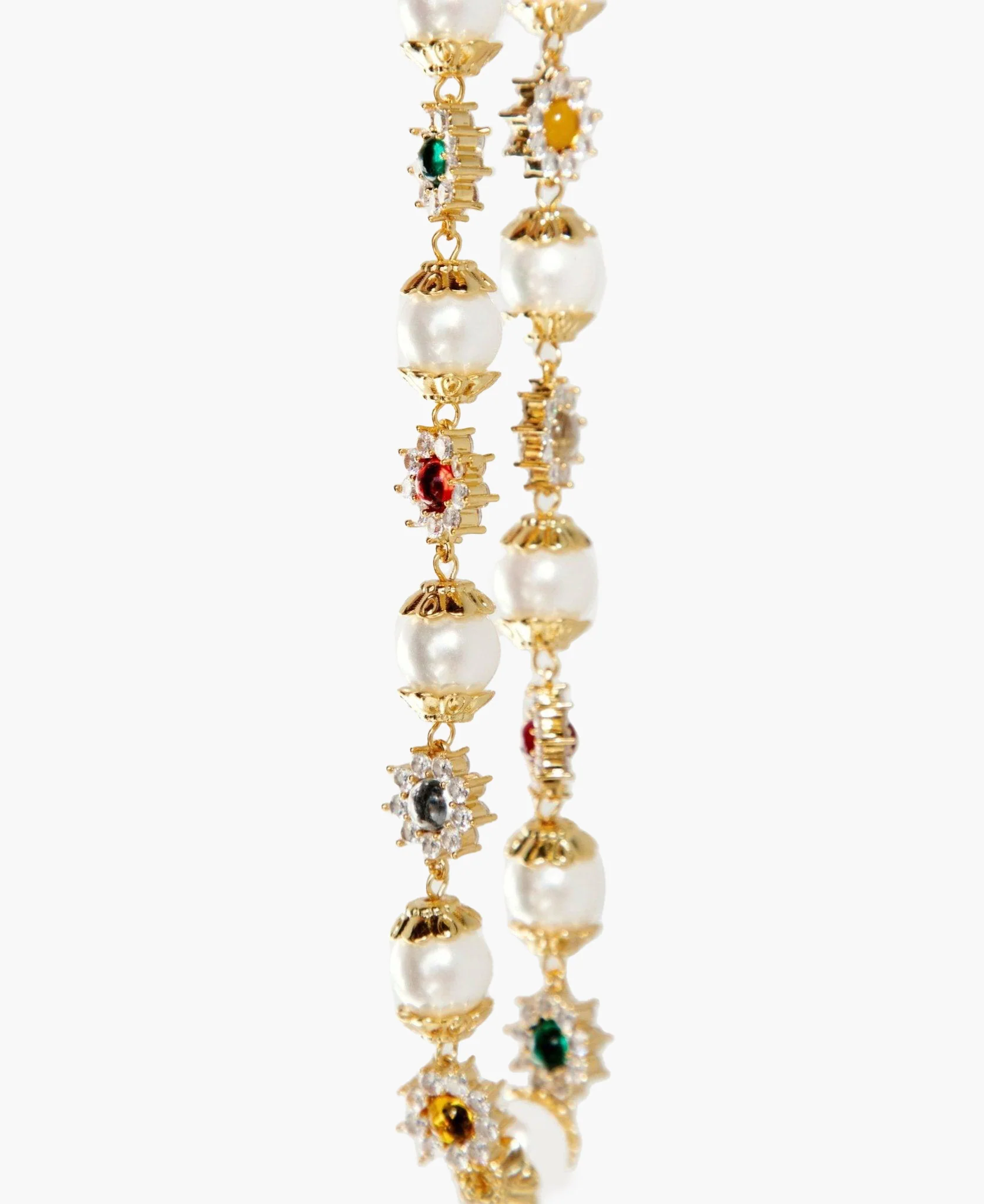 Daisy Pearl Necklace - Image 3