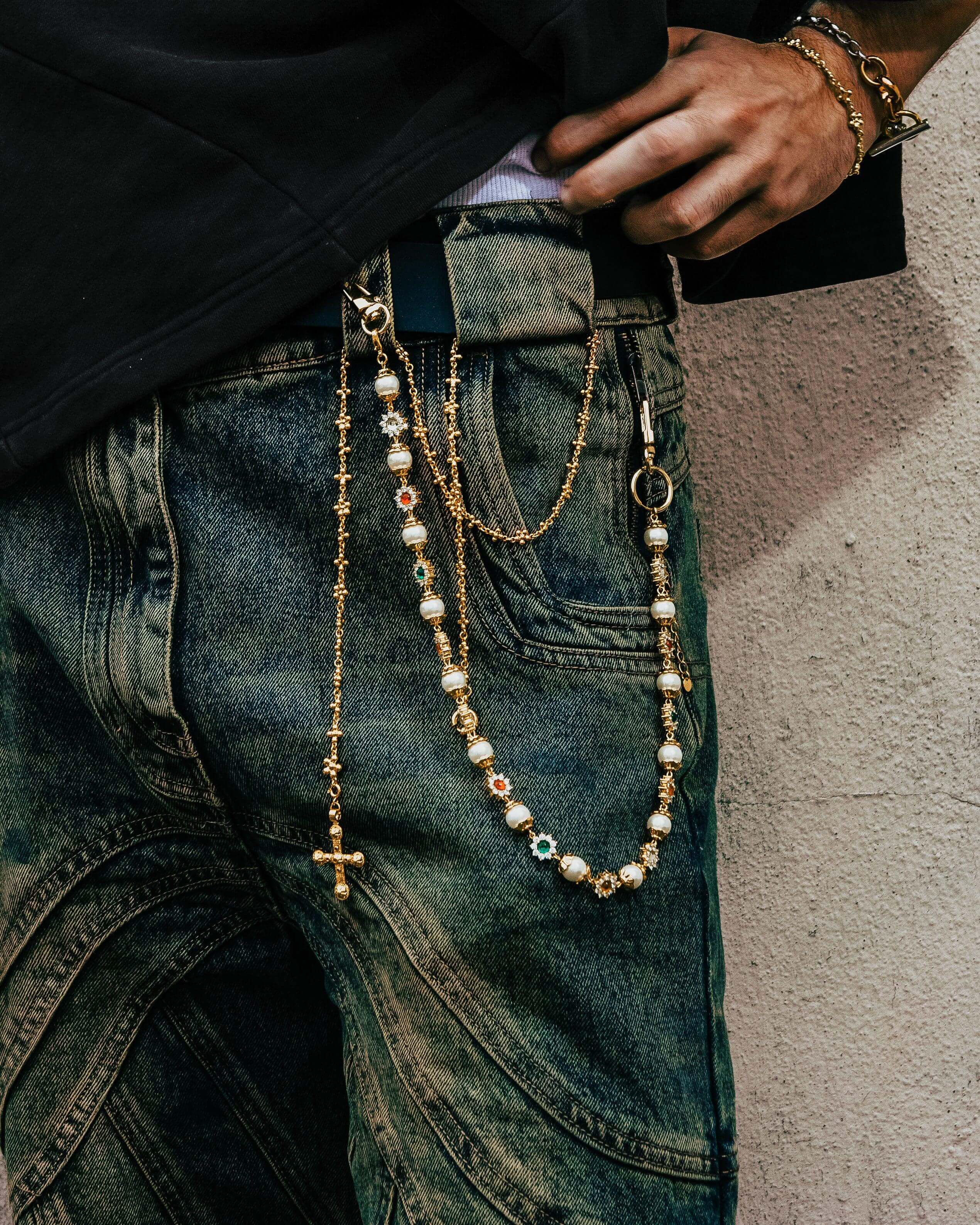 Daisy Pearl Necklace - Image 3