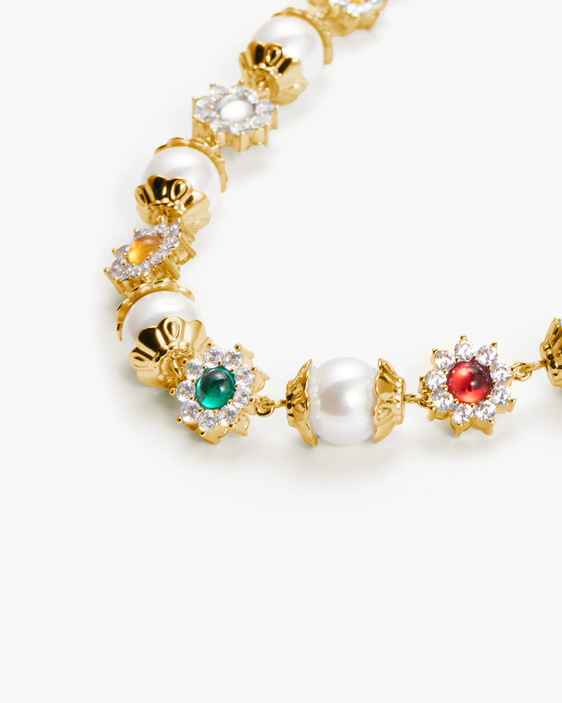 Daisy Pearl Necklace - Image 4