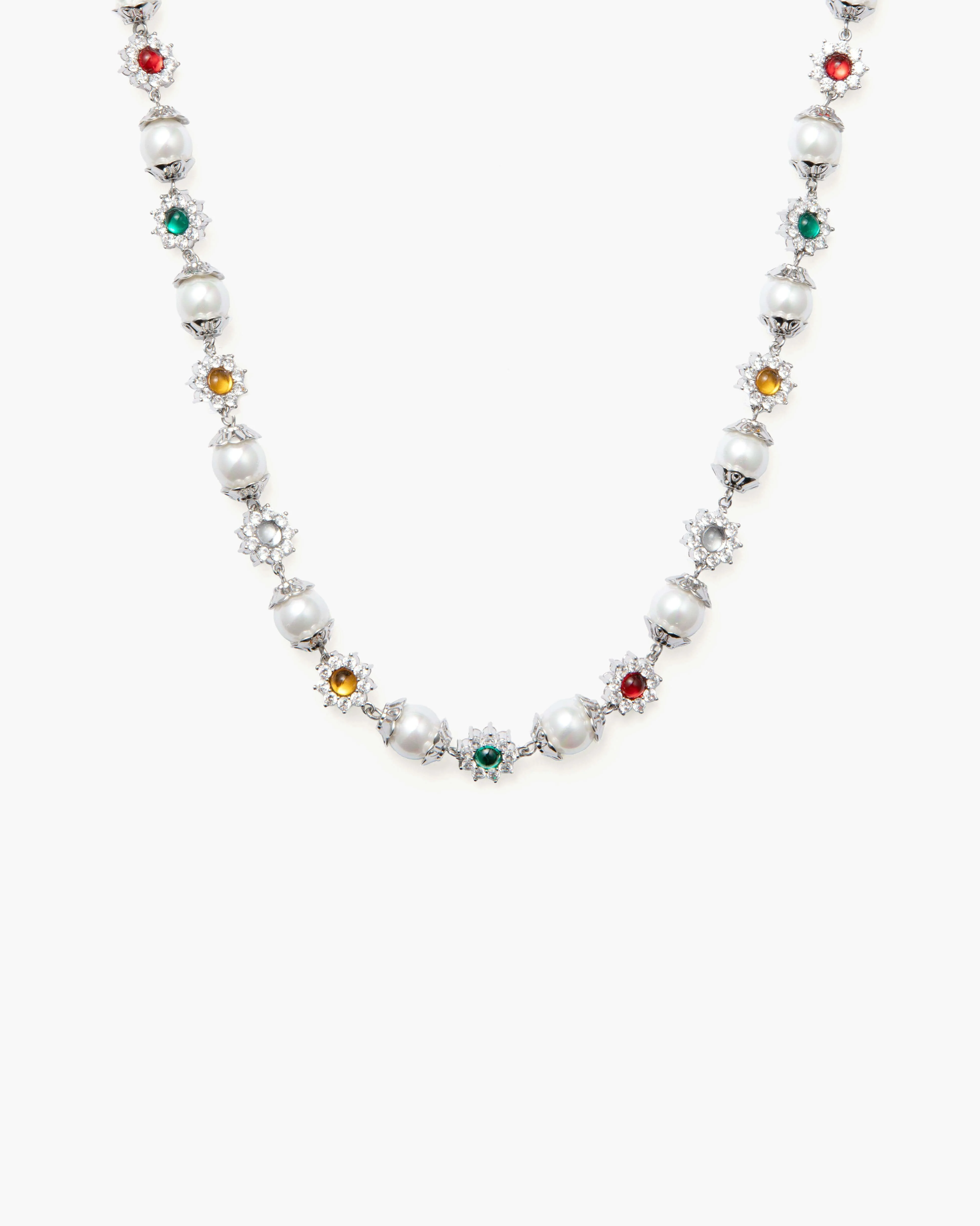 Daisy Pearl Necklace - Image 6