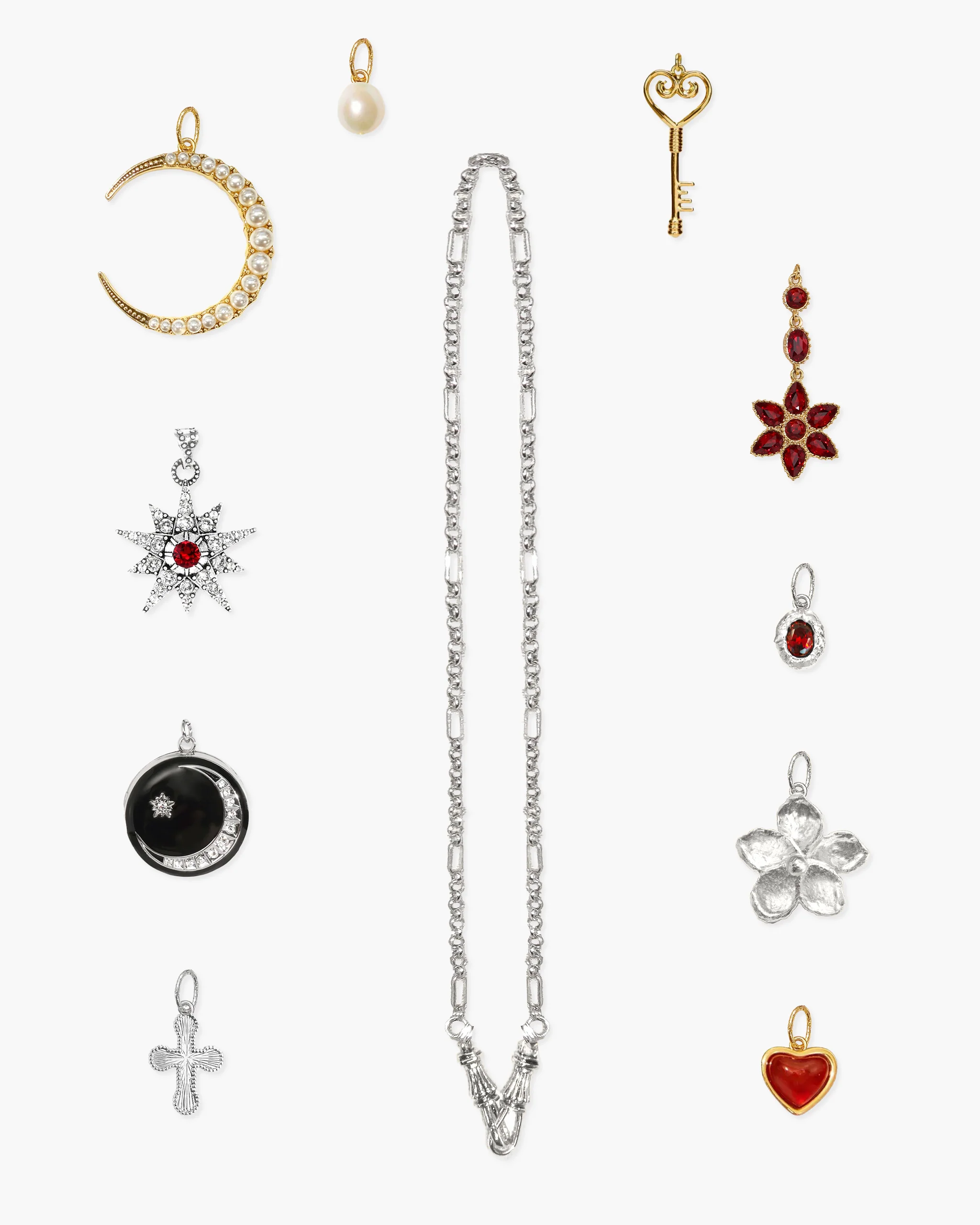 Deco Clasp Chain Necklace - Image 4