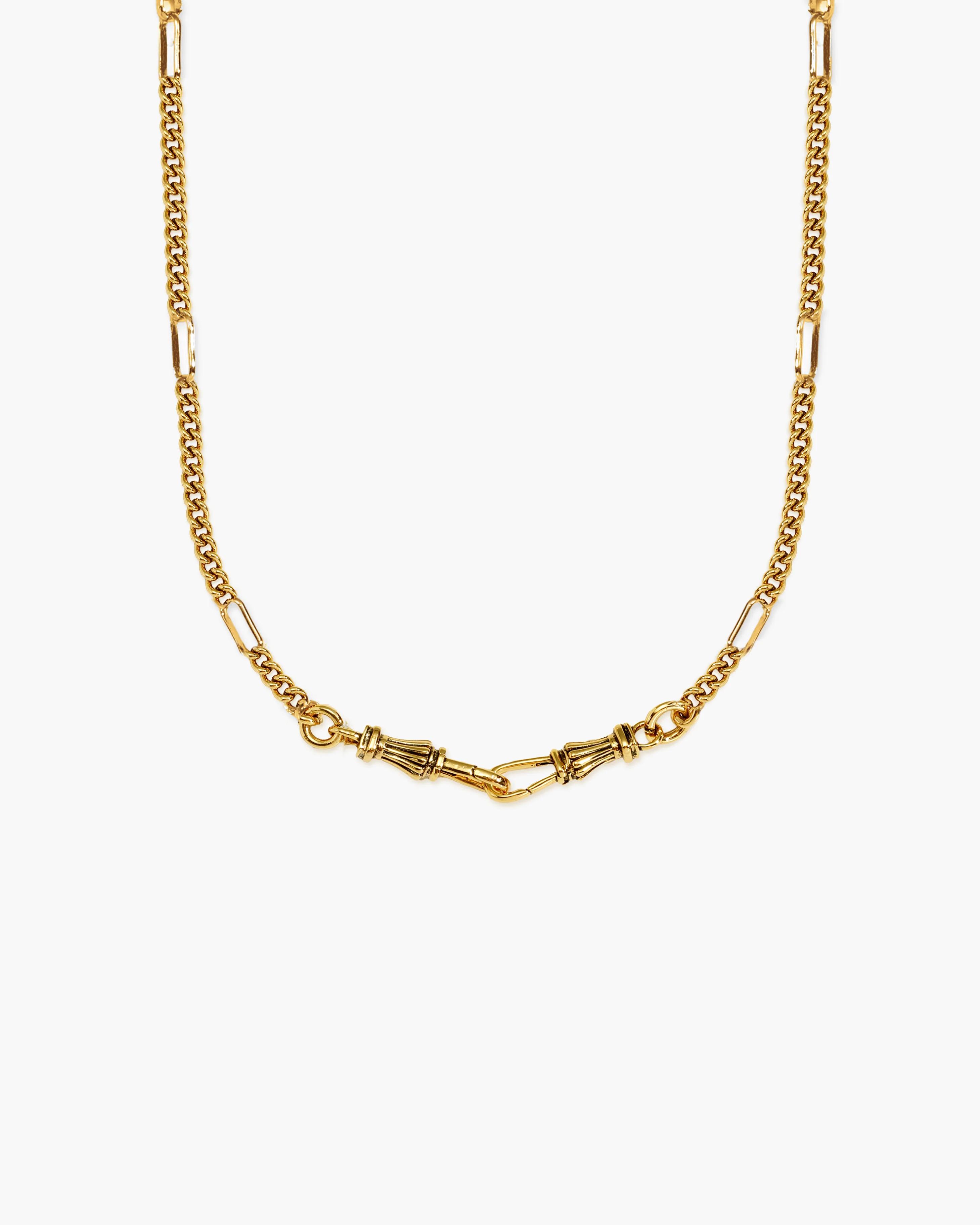 Deco Clasp Chain Necklace - Image 6