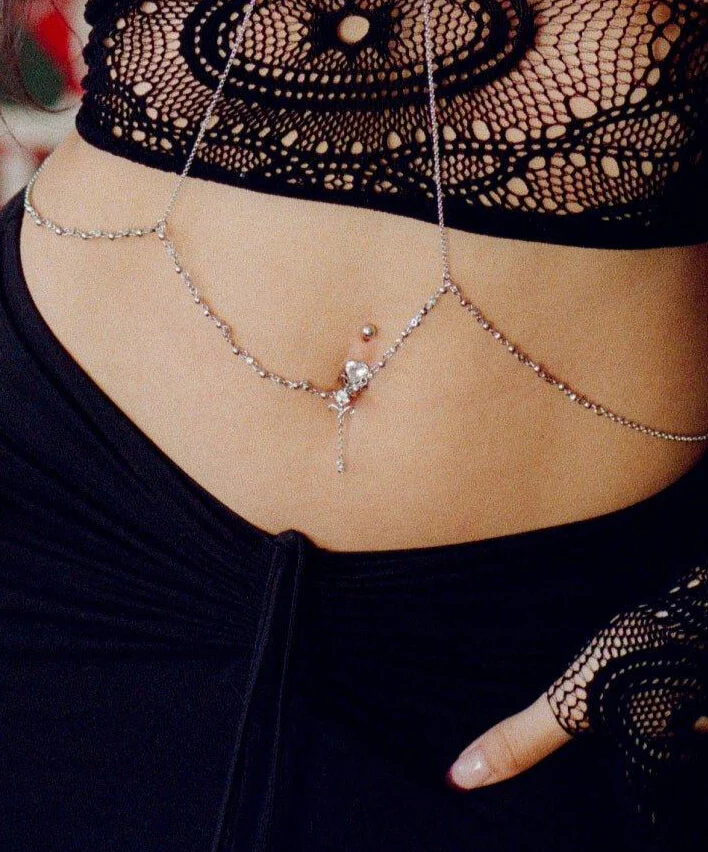 Dripping Belly Ring - Image 2