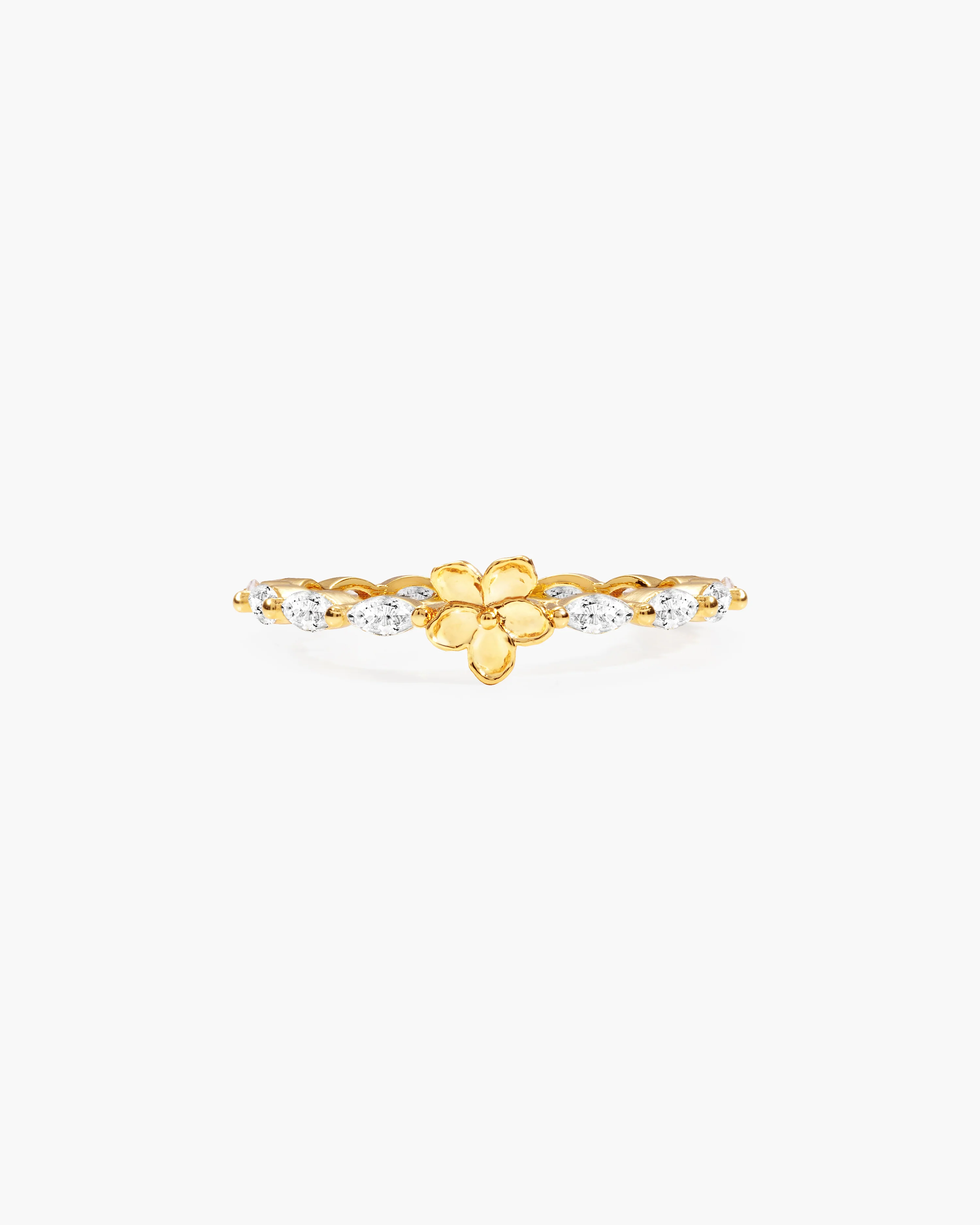 Elise Flora Marquise Ring