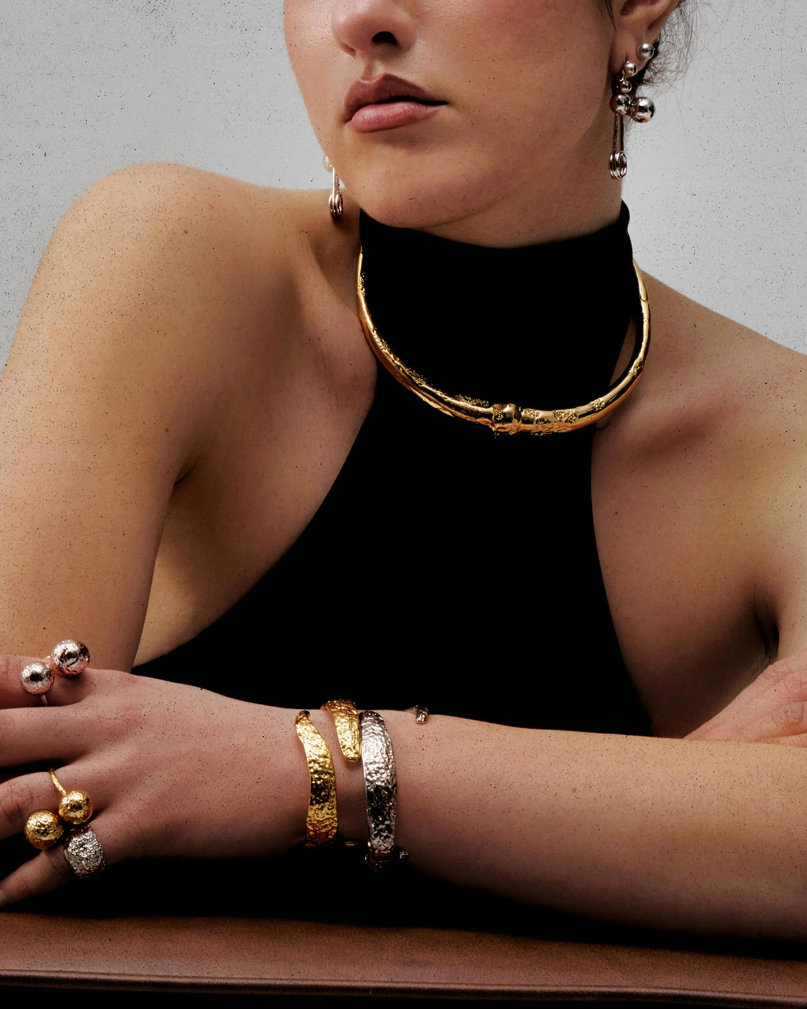 Enea Bangle in Silver - Image 2