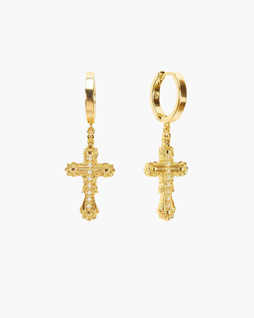 Everette Cross Earrings - Image 4