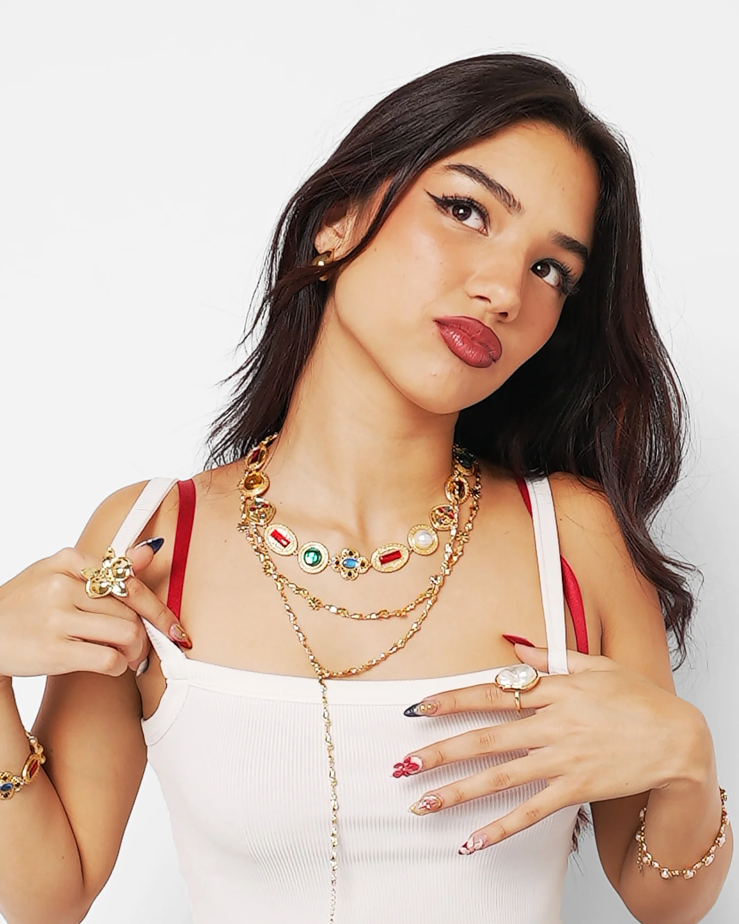 Flor Clusters Necklace - Image 2