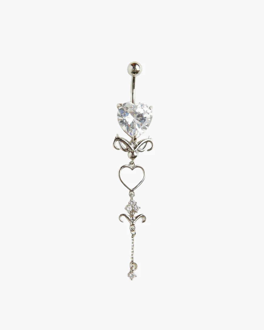 Gold Dripping Belly Ring - Image 3