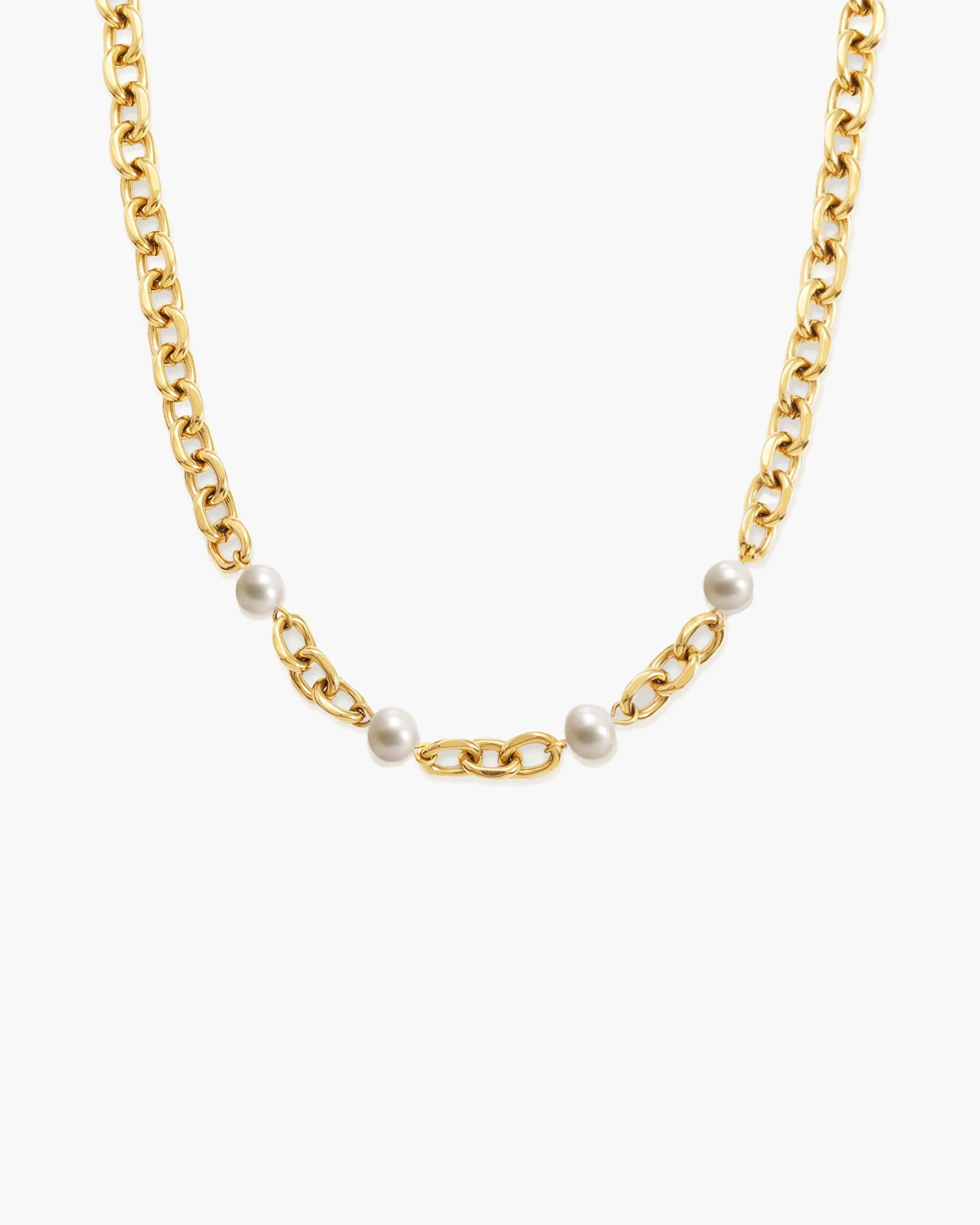 Silver Essence Pearl Necklace - Image 6