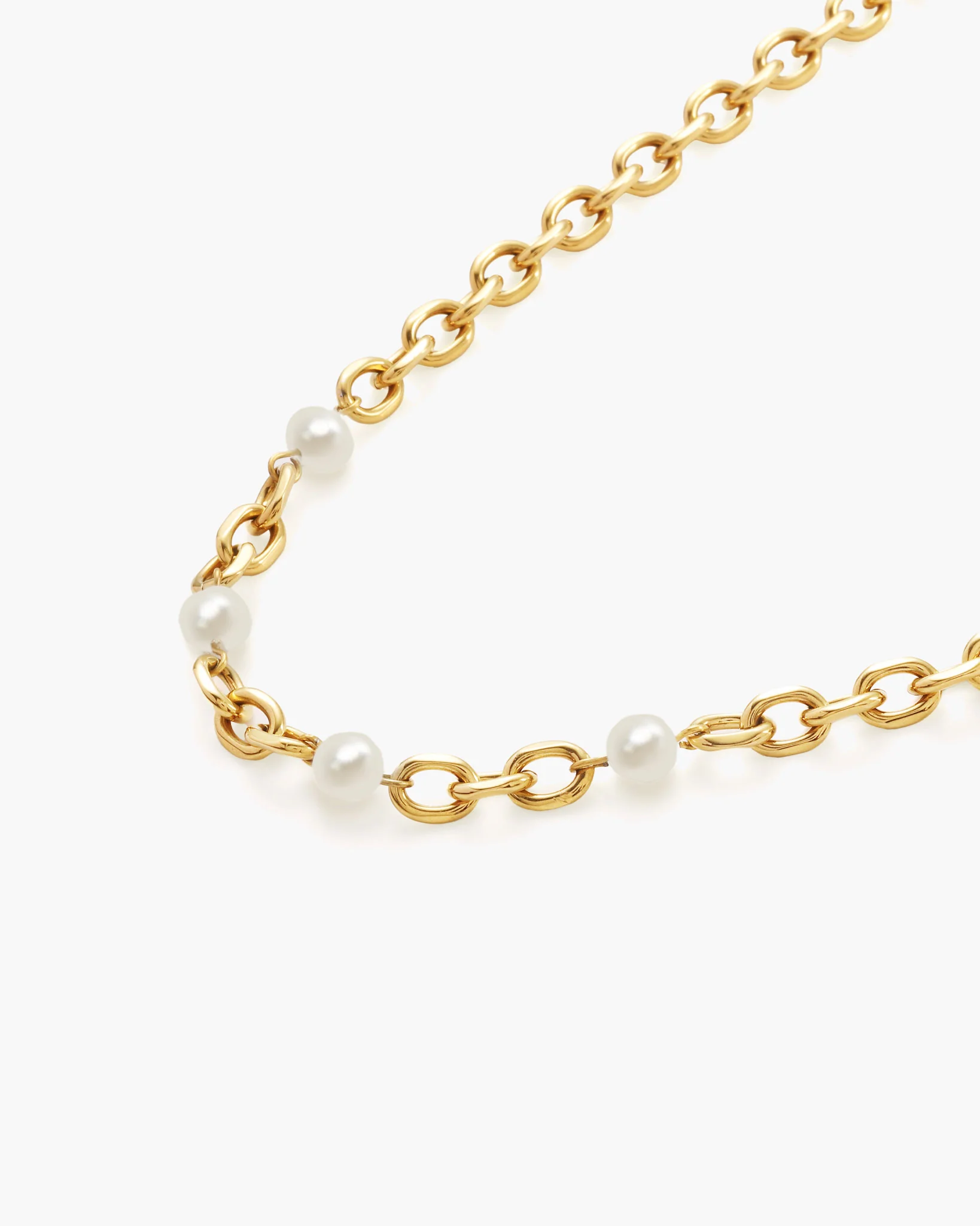 Gold Essence Pearl Necklace - Image 3