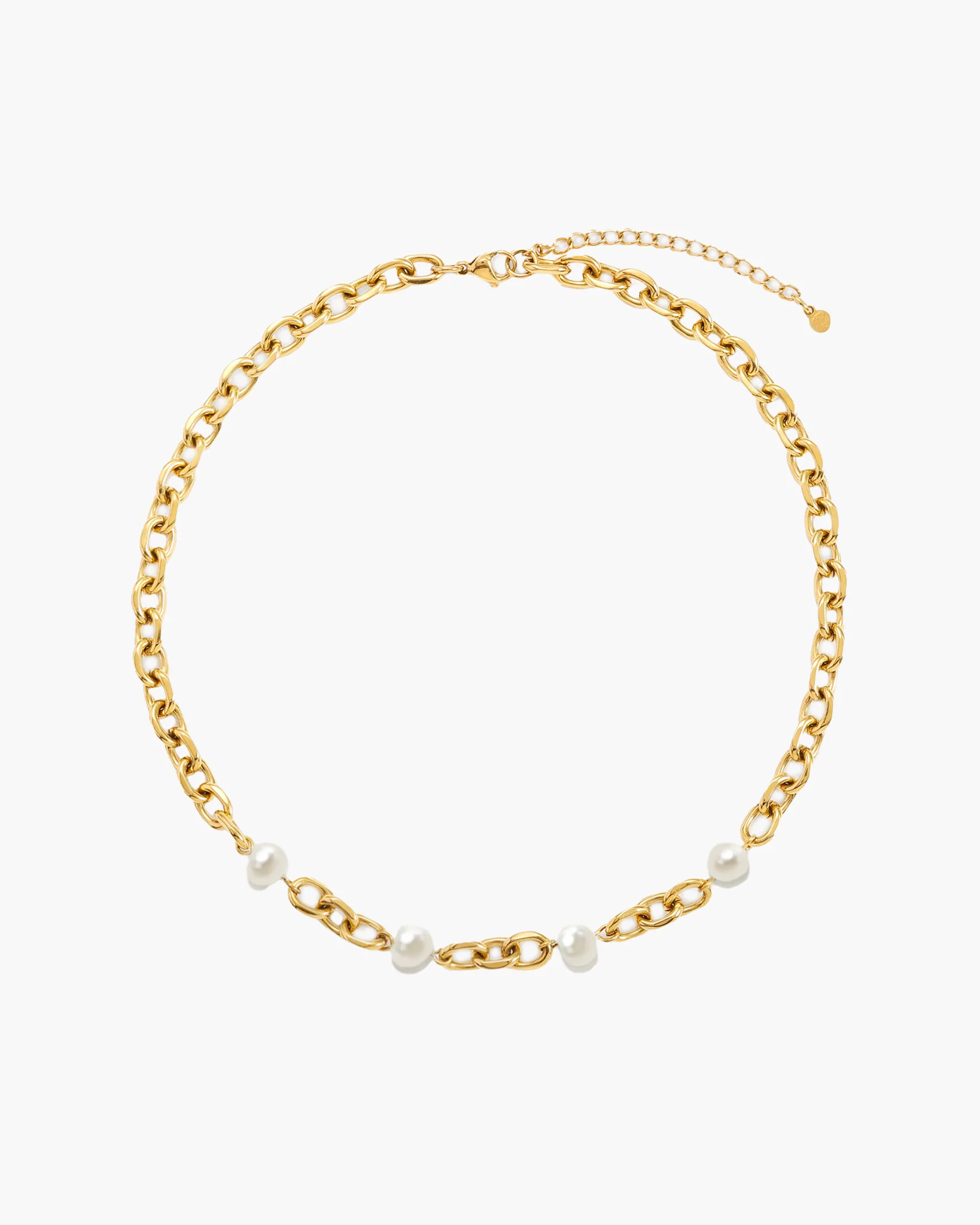 Gold Essence Pearl Necklace - Image 5