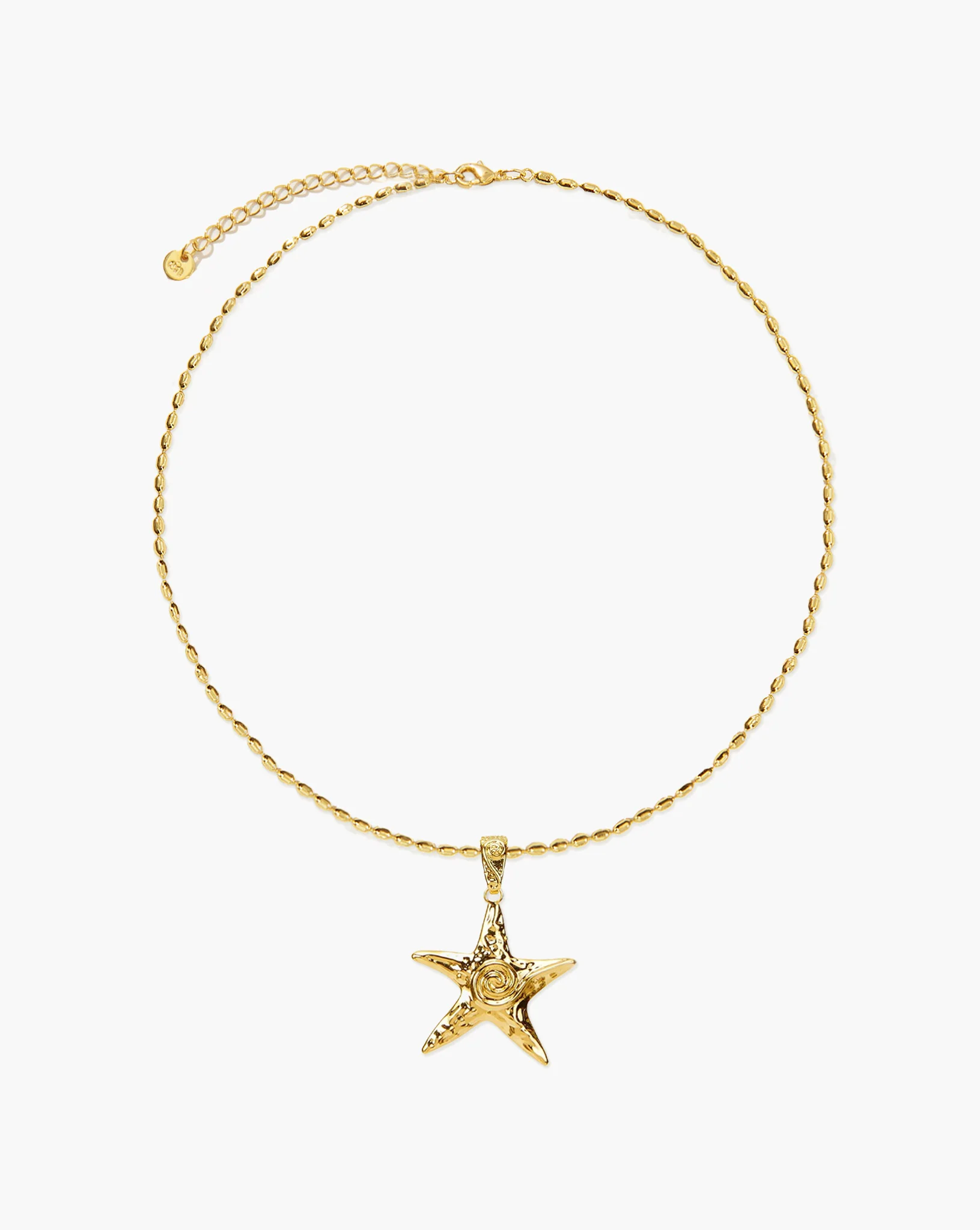 Gold Starfish Necklace - Image 5