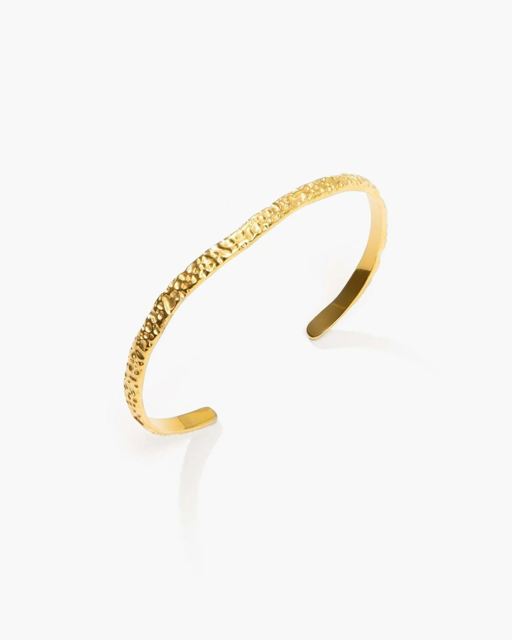 Gold Textured Bangle - Image 3