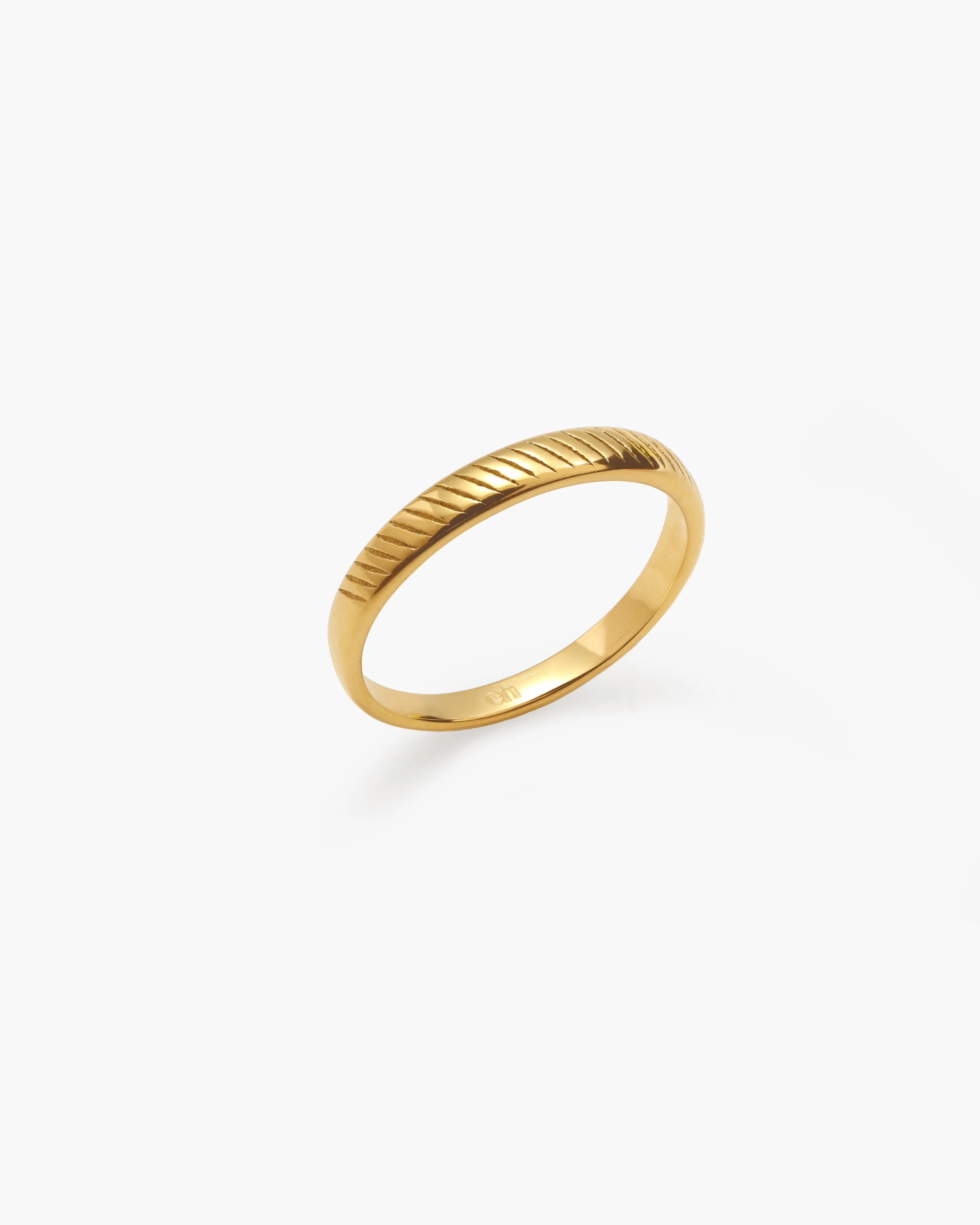 Gold Twill Ring - Image 3