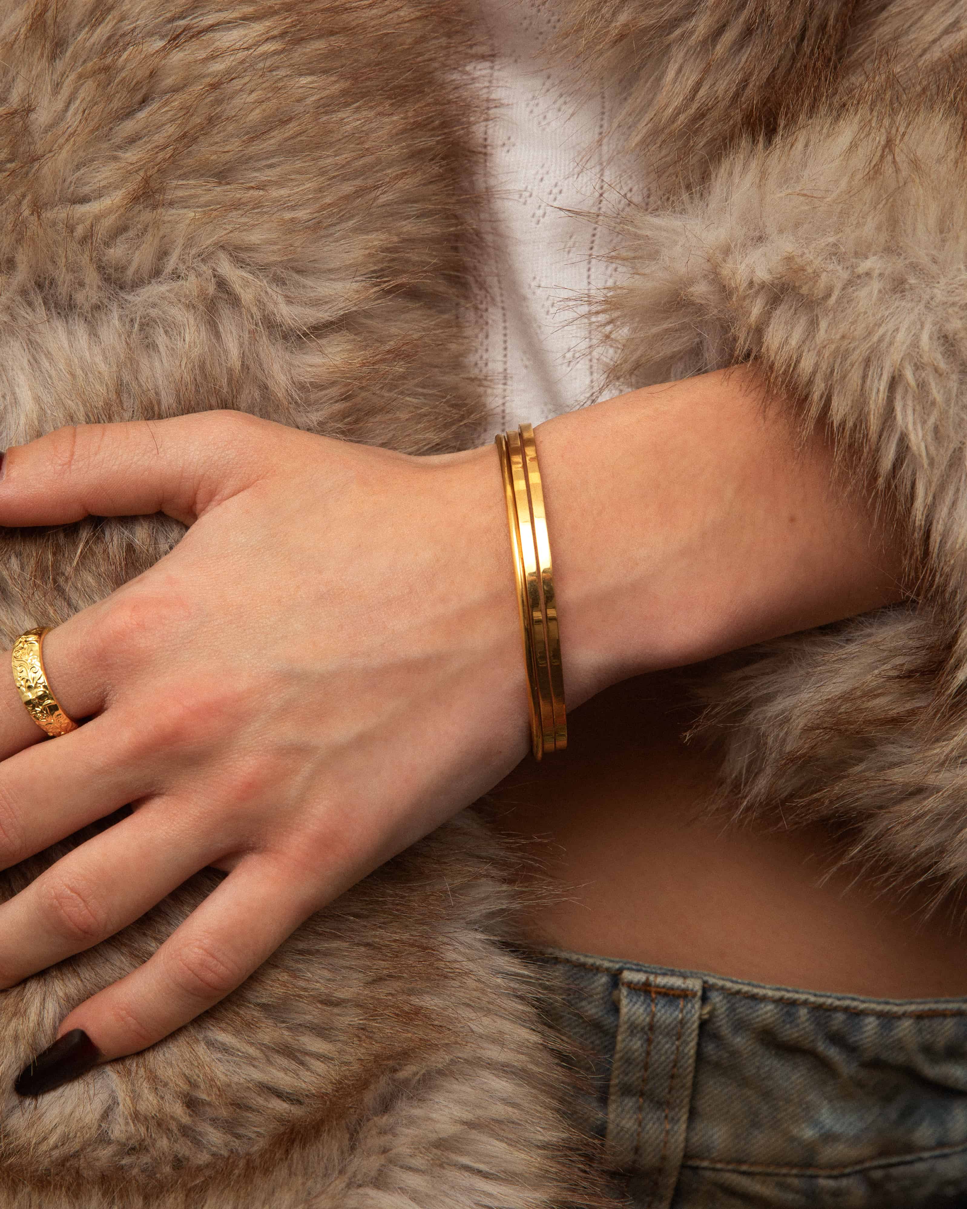Golden Class Bangles - Image 2
