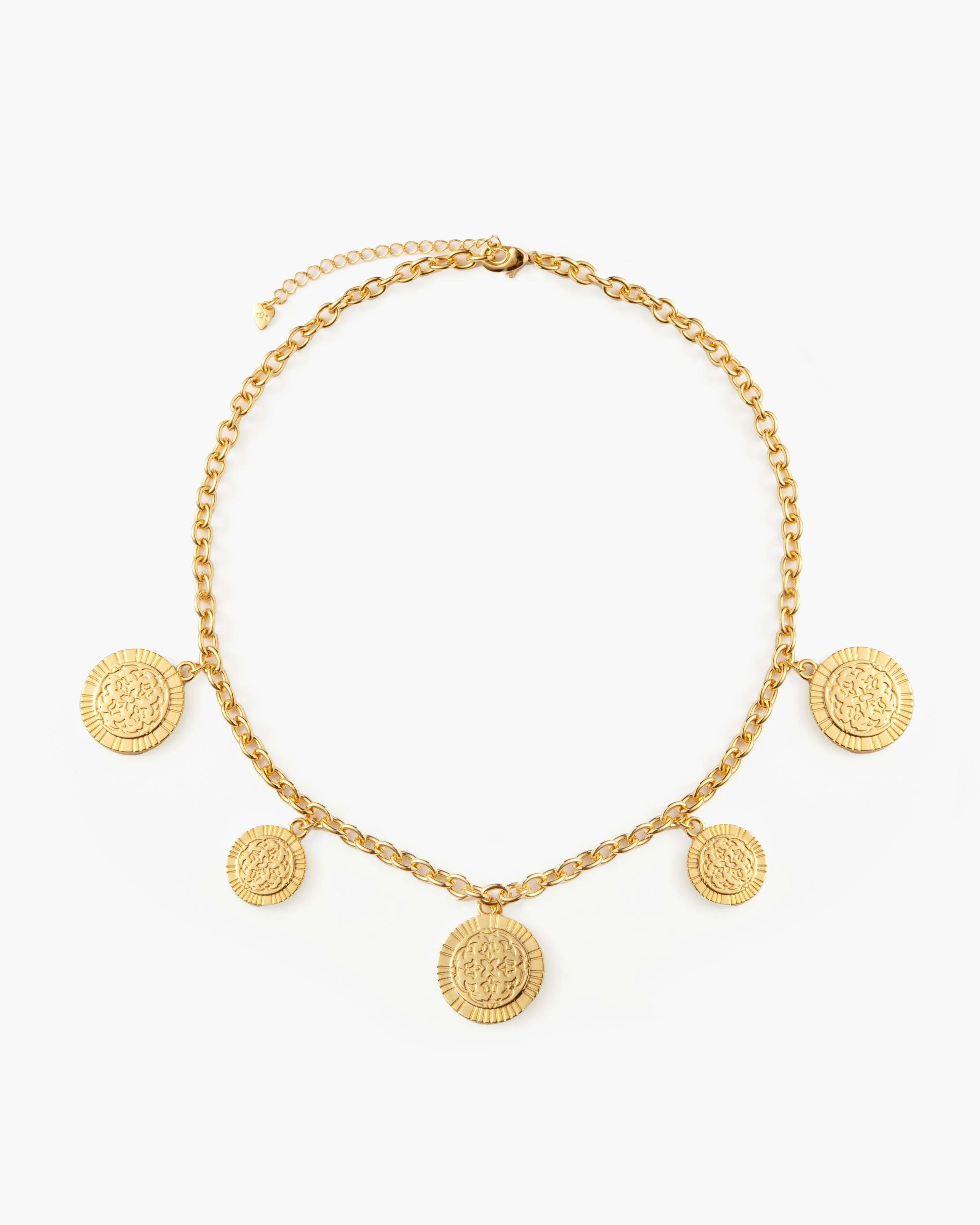 Golden Hojas Necklace - Image 4
