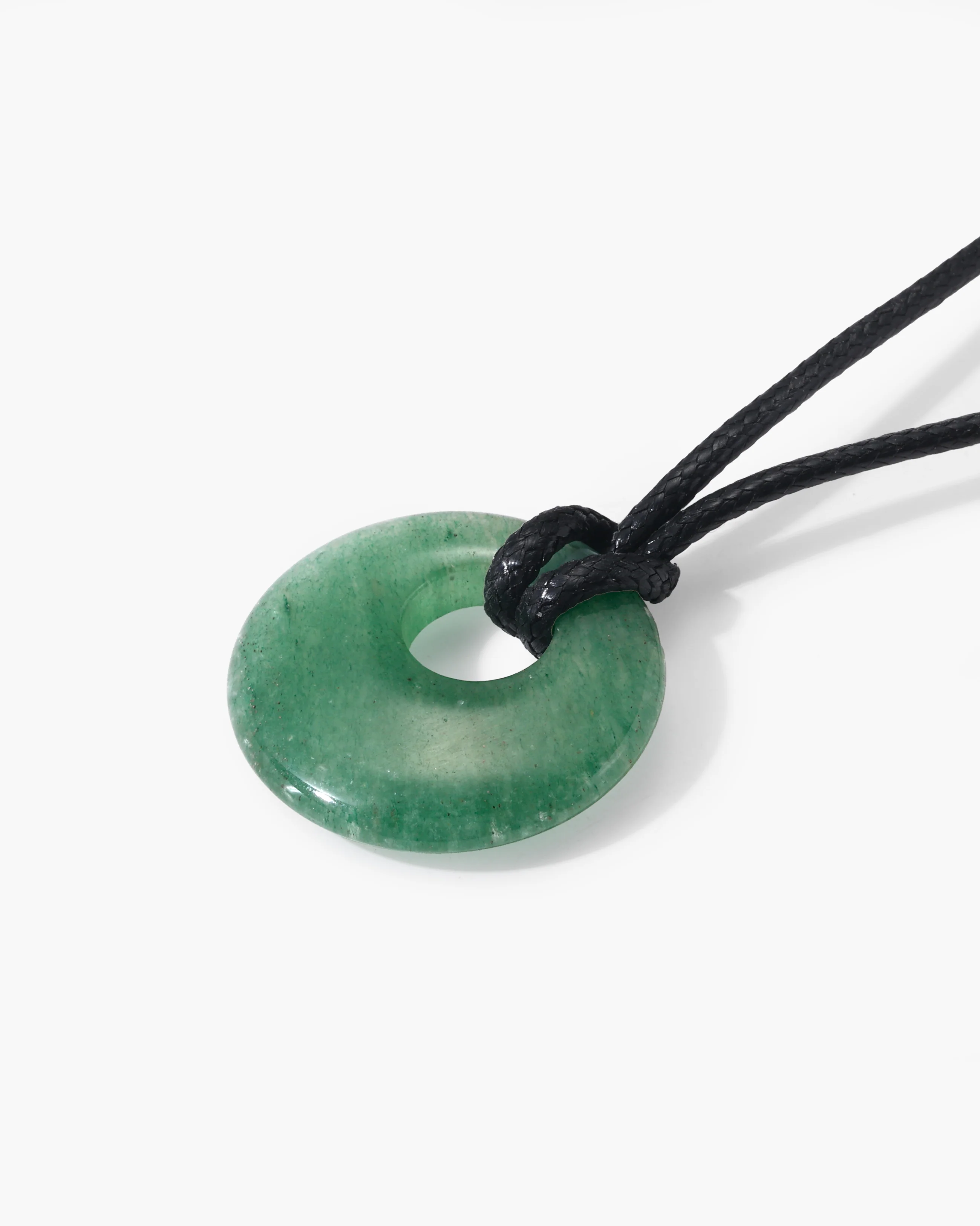 Green Aventurine Cord Necklace - Image 3