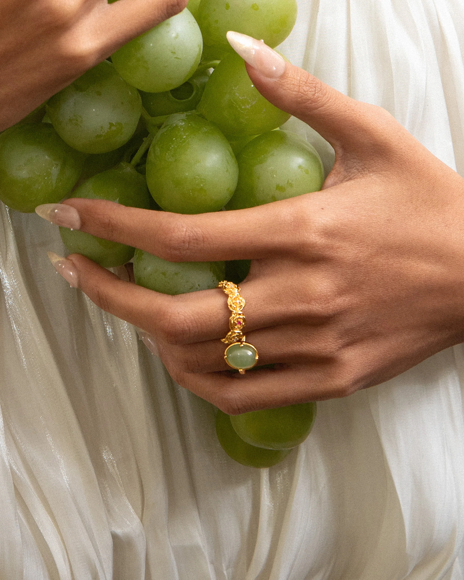 Green Aventurine Ring - Image 2