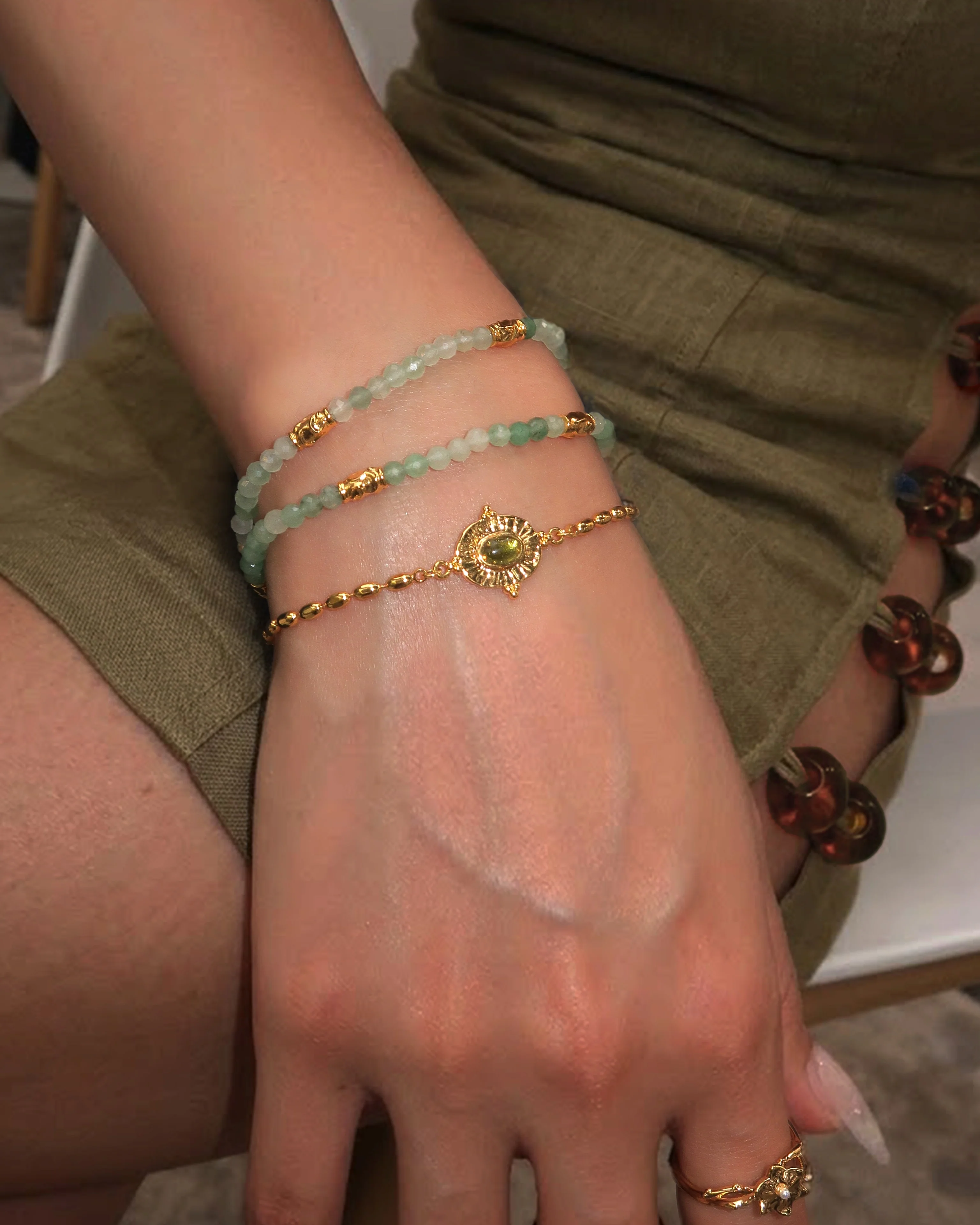 Greenfrost Beaded Bracelet - Image 2