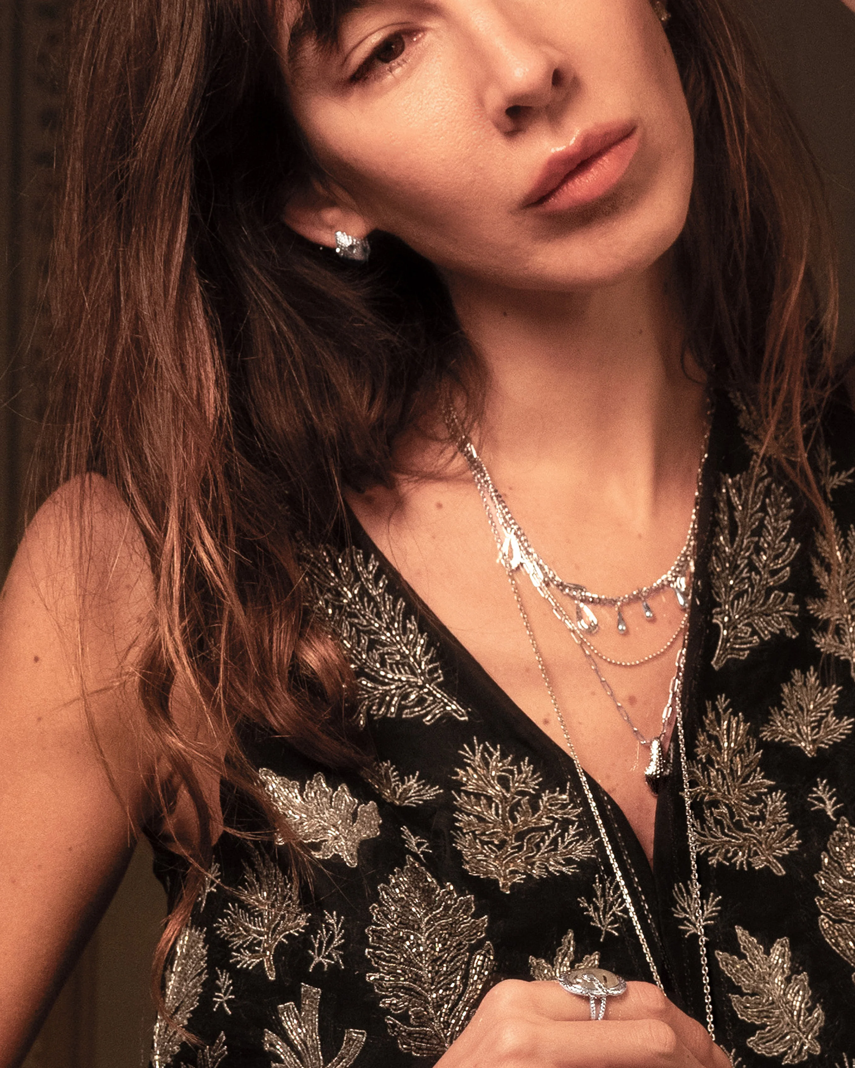 Halo Hoop Earrings - Image 4