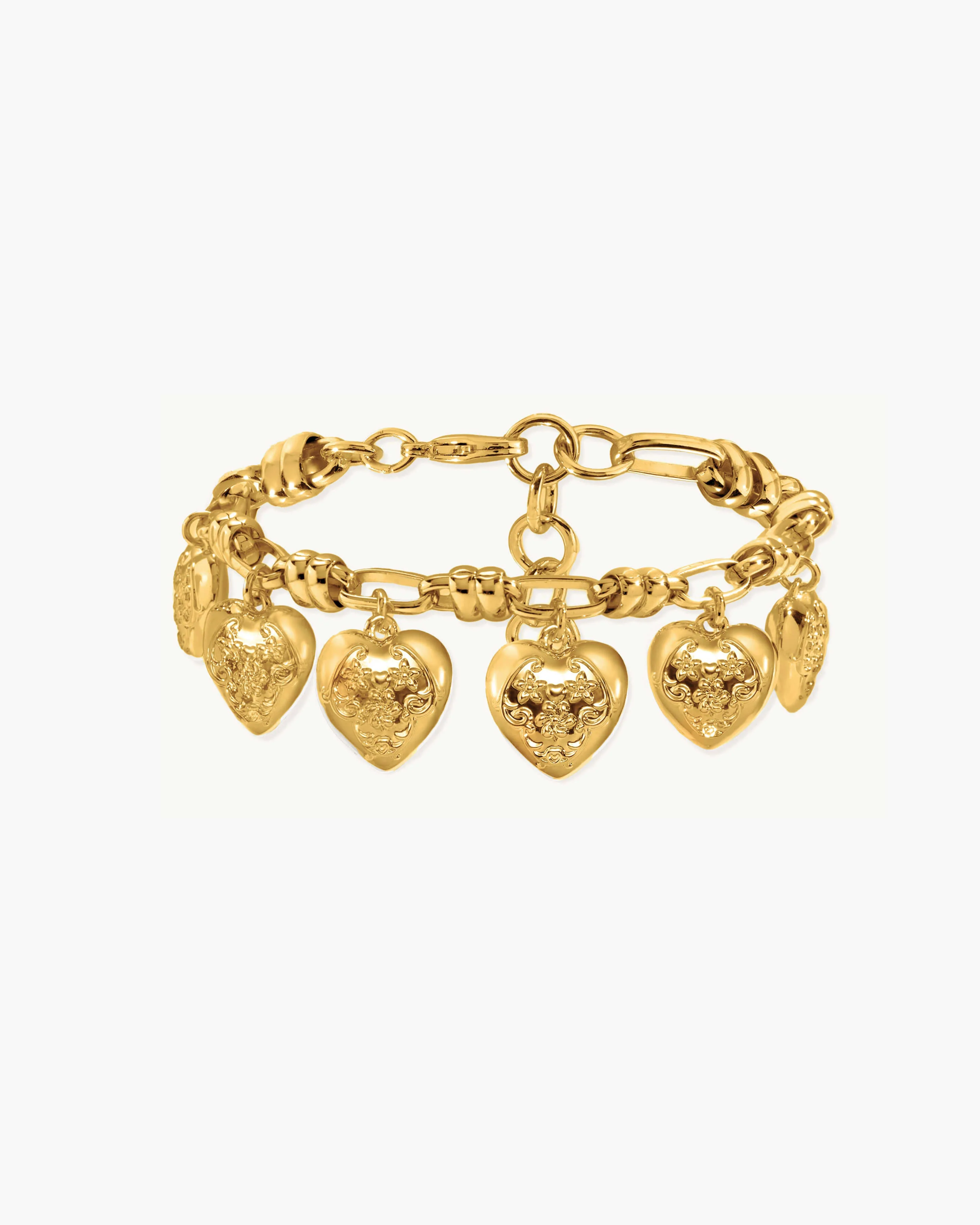 Heart Club Bracelet in Silver - Image 5