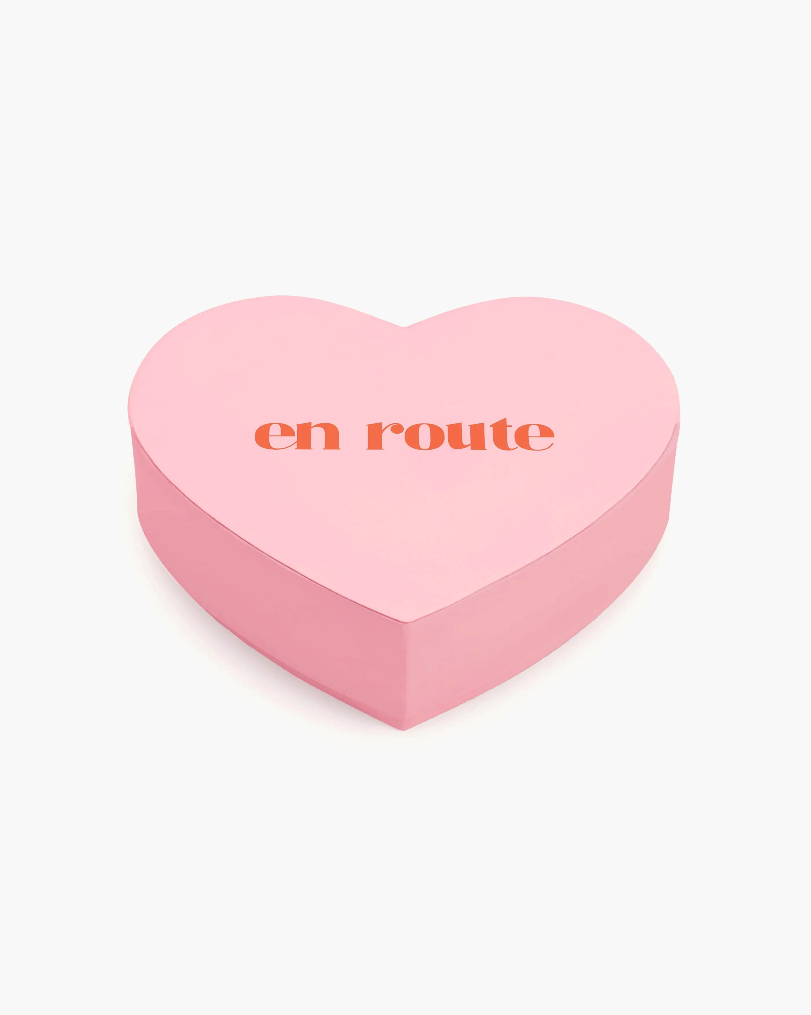 Heart Shaped Jewelry Box in Pink