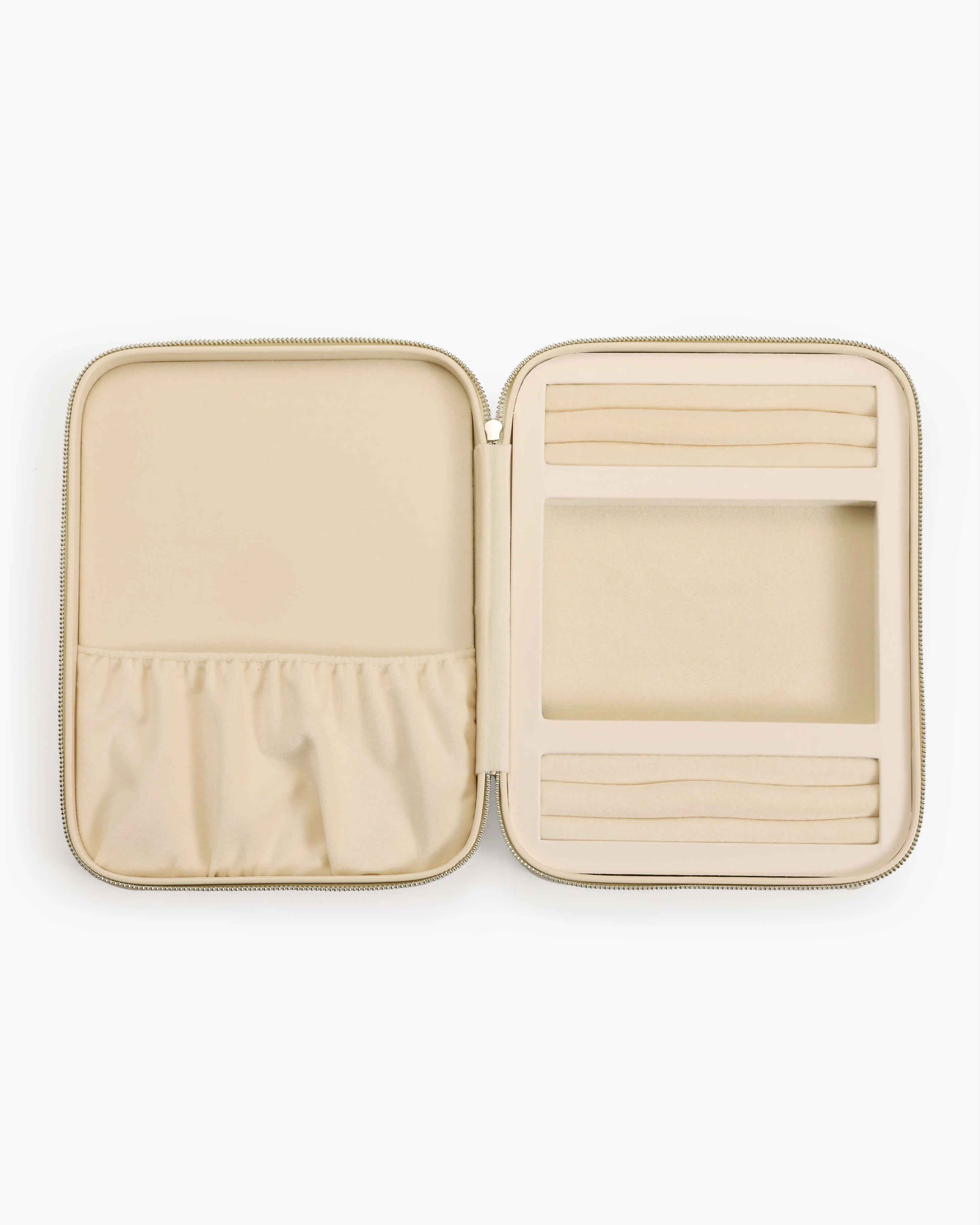 Isola Heart Jewelry Box in Beige - Image 2