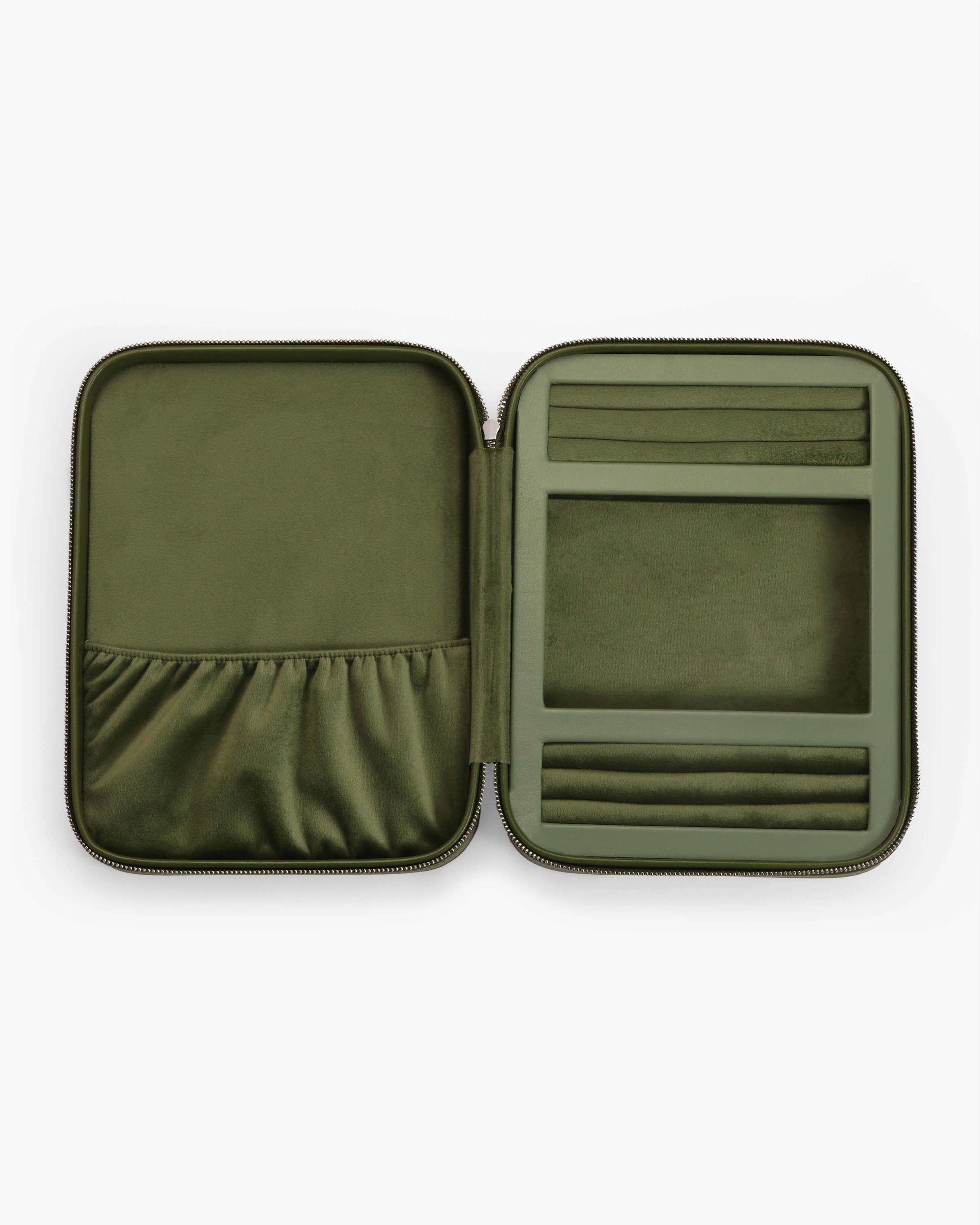 Isola Heart Jewelry Box in Olive - Image 2