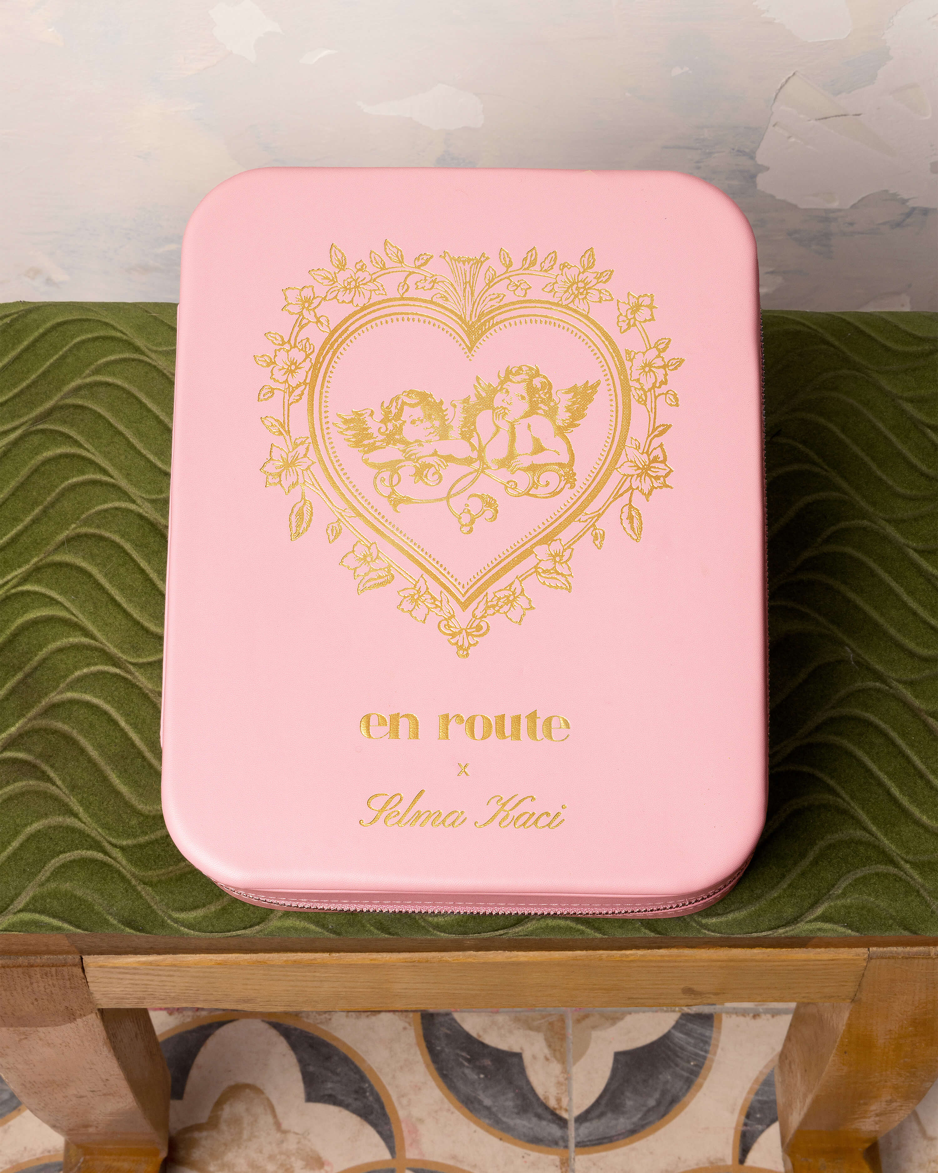 Isola Heart Jewelry Box in Pink - Image 3