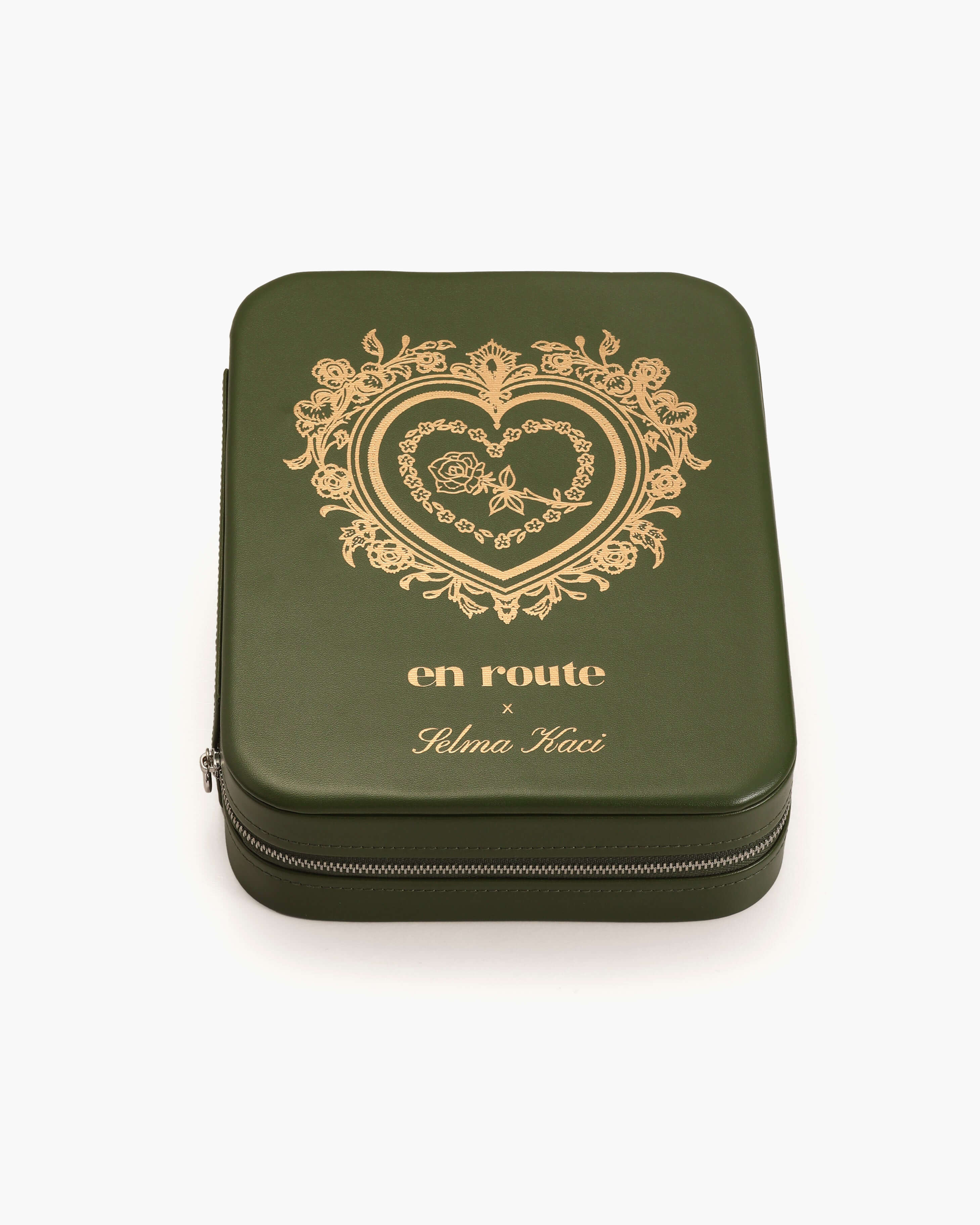 Isola Heart Jewelry Box in Beige - Image 6
