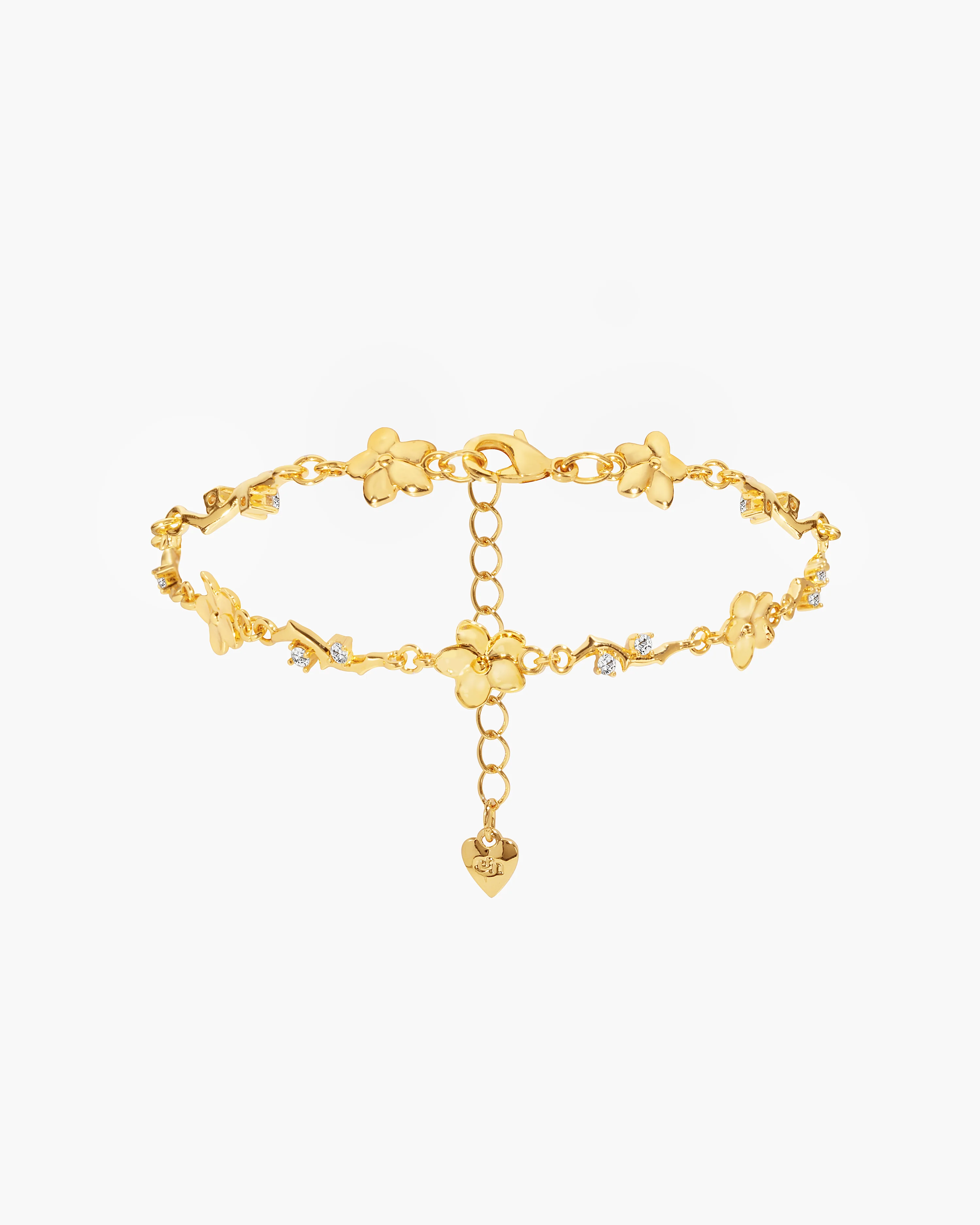 Ivy Floral Bracelet