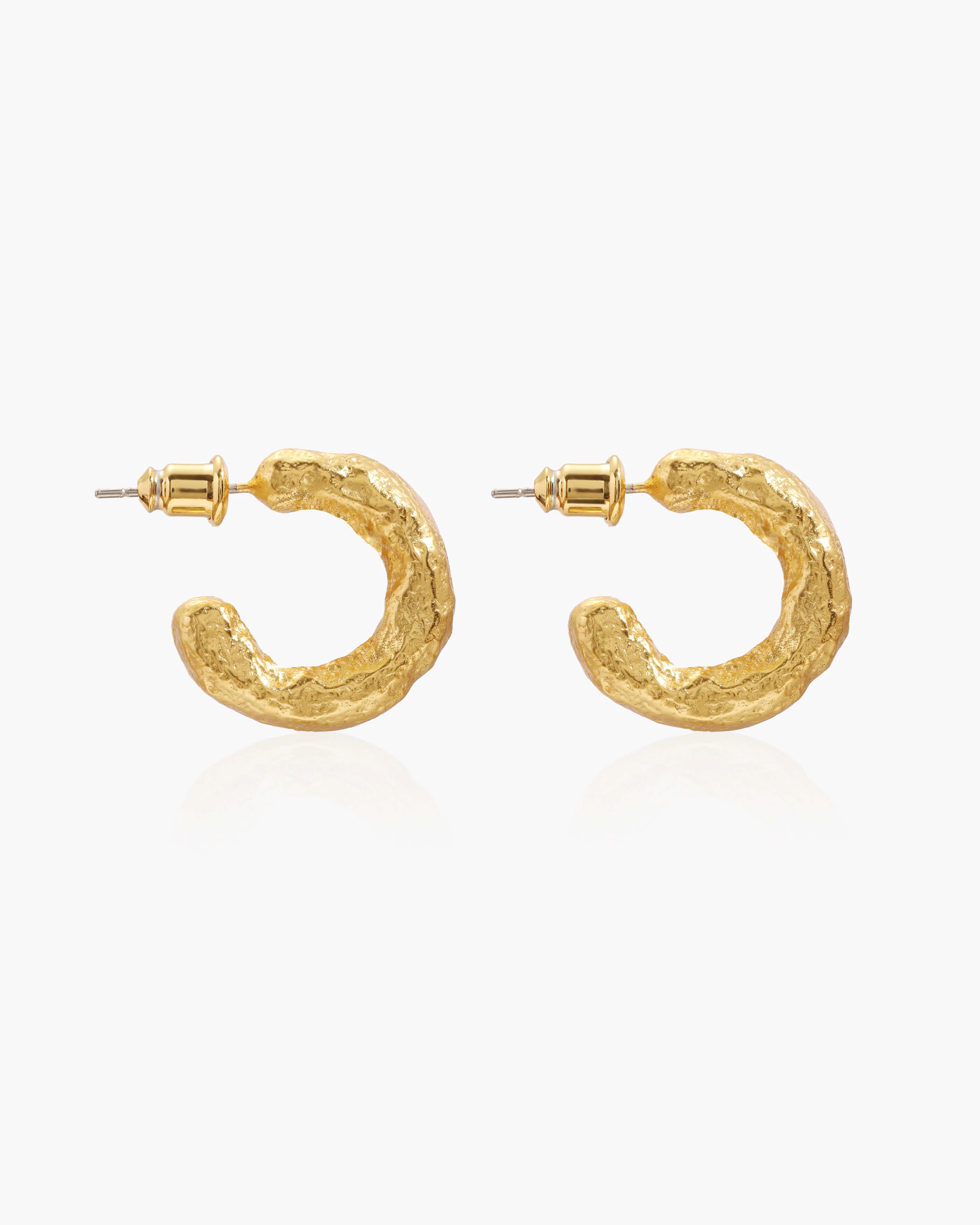 Jenny Medium Hoop Earrings - Image 3