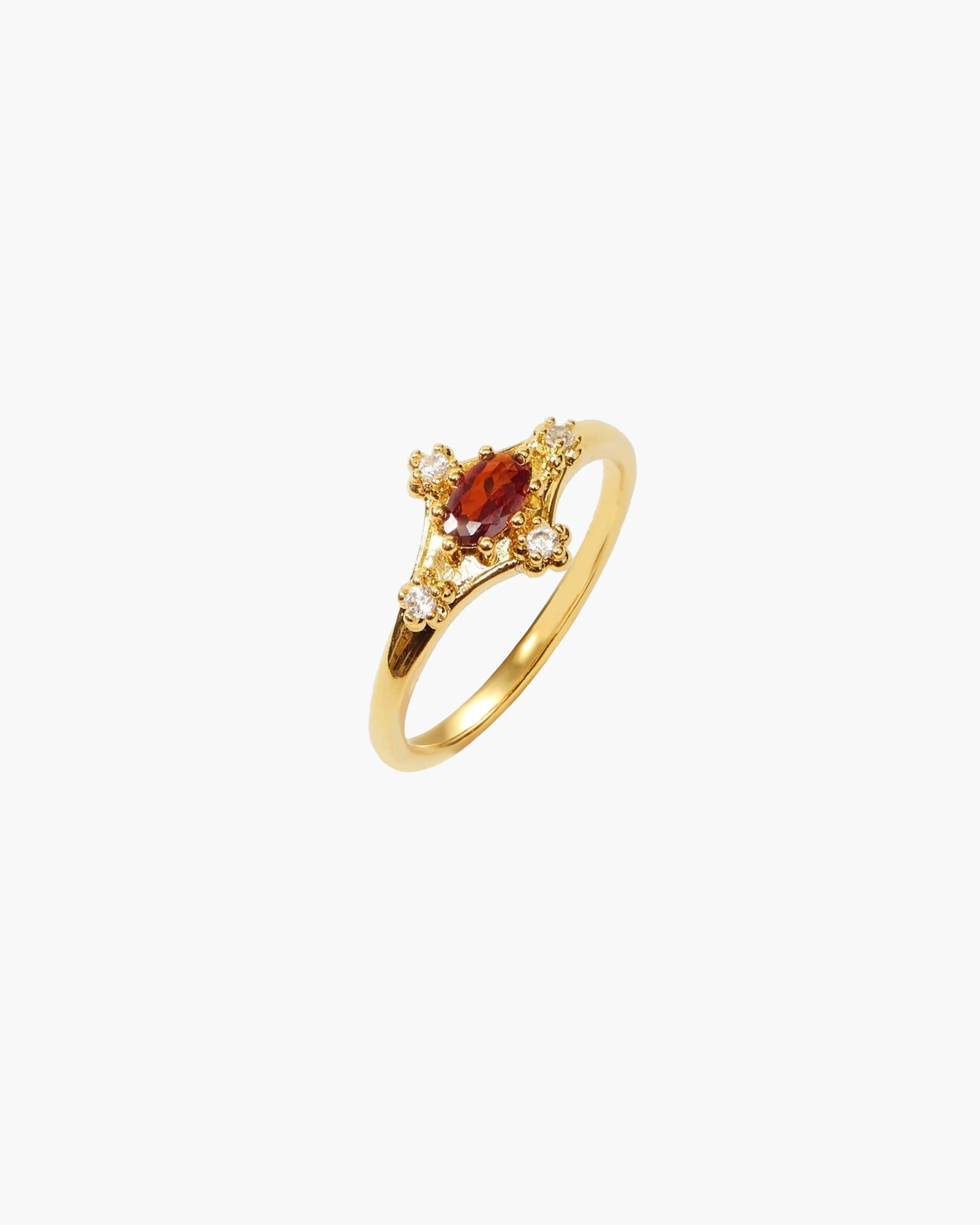 Juliet Garnet Ring - Image 3