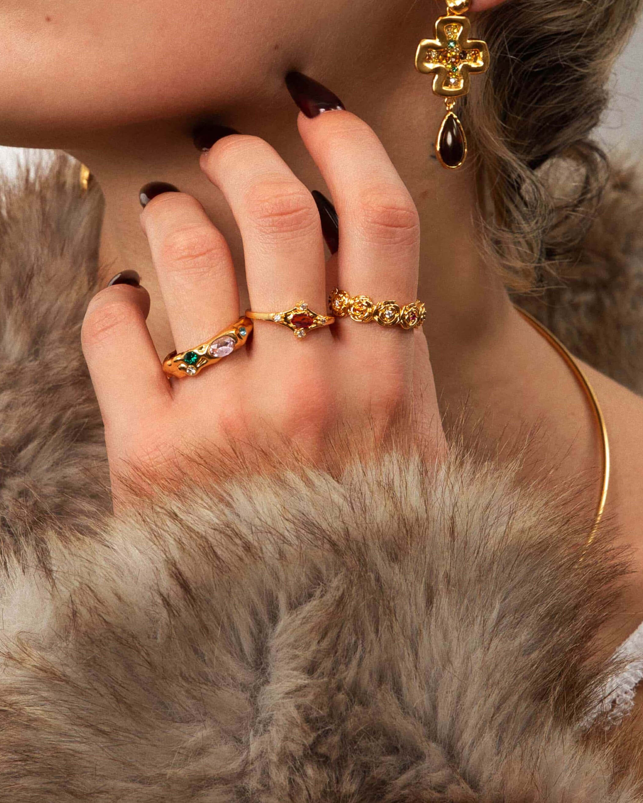 Juliet Garnet Ring - Image 4