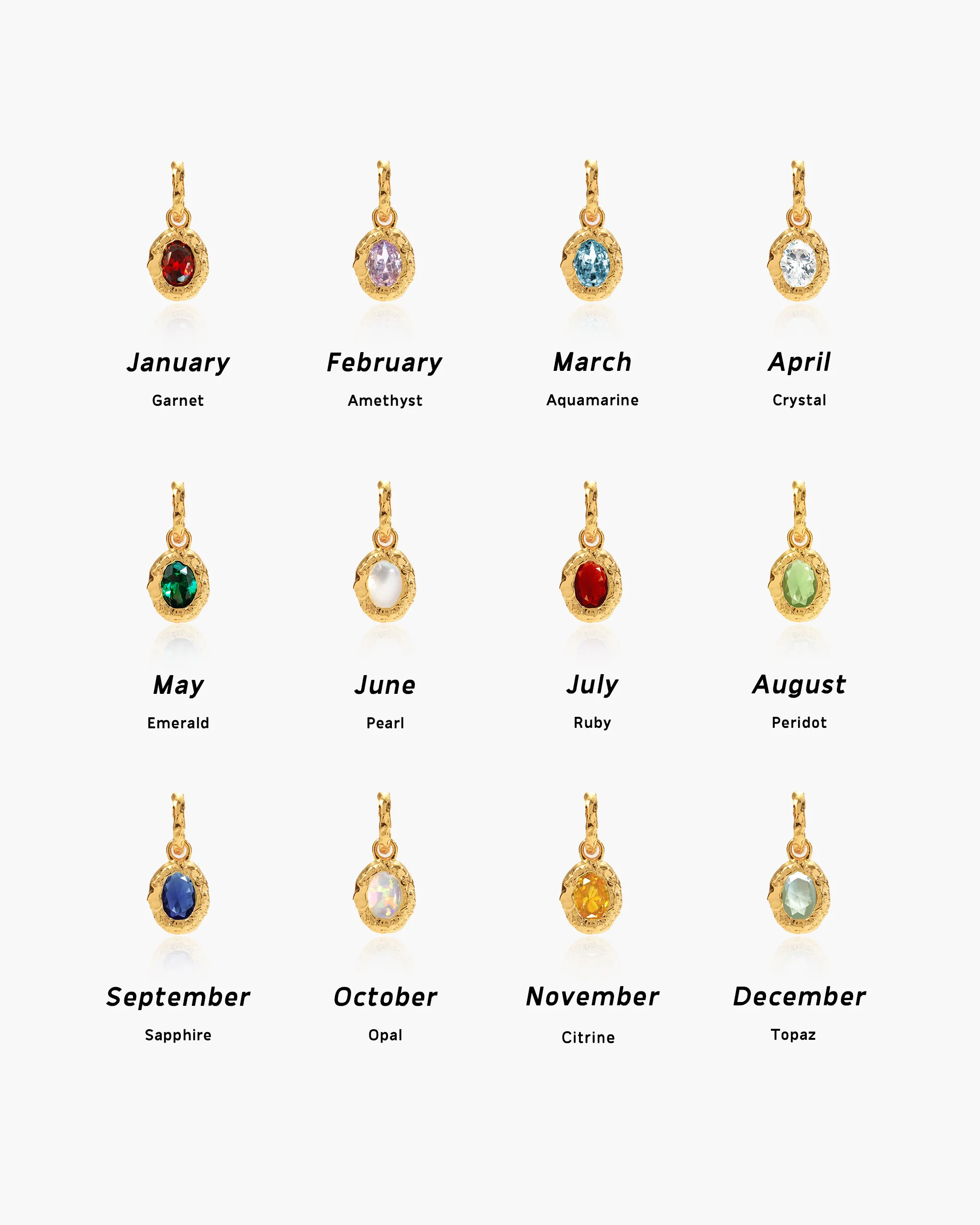 Birthstone Earrings - Image 3