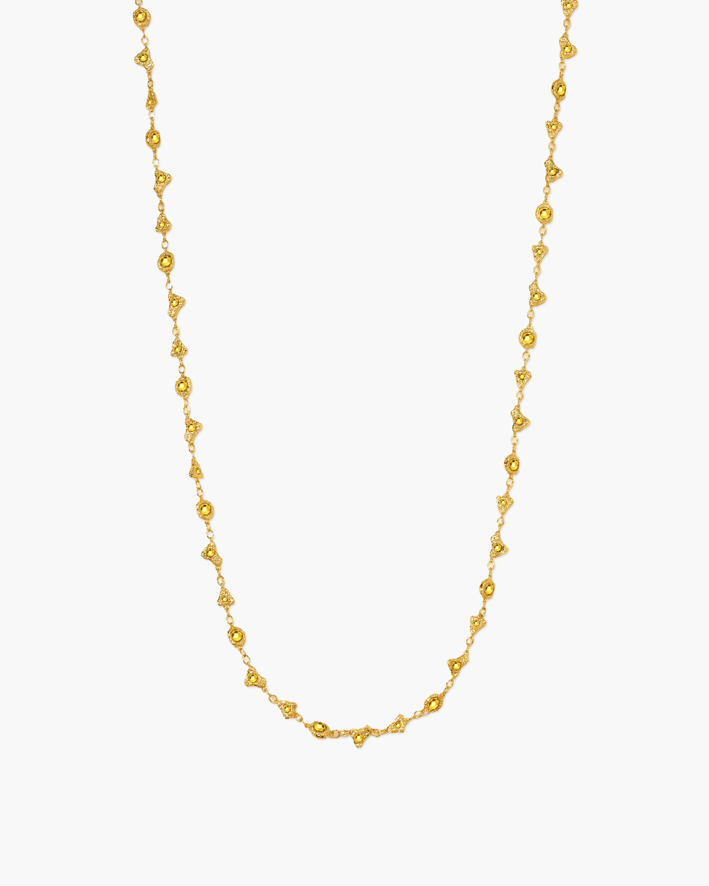 Lemon Crystal Long Chain - Image 3