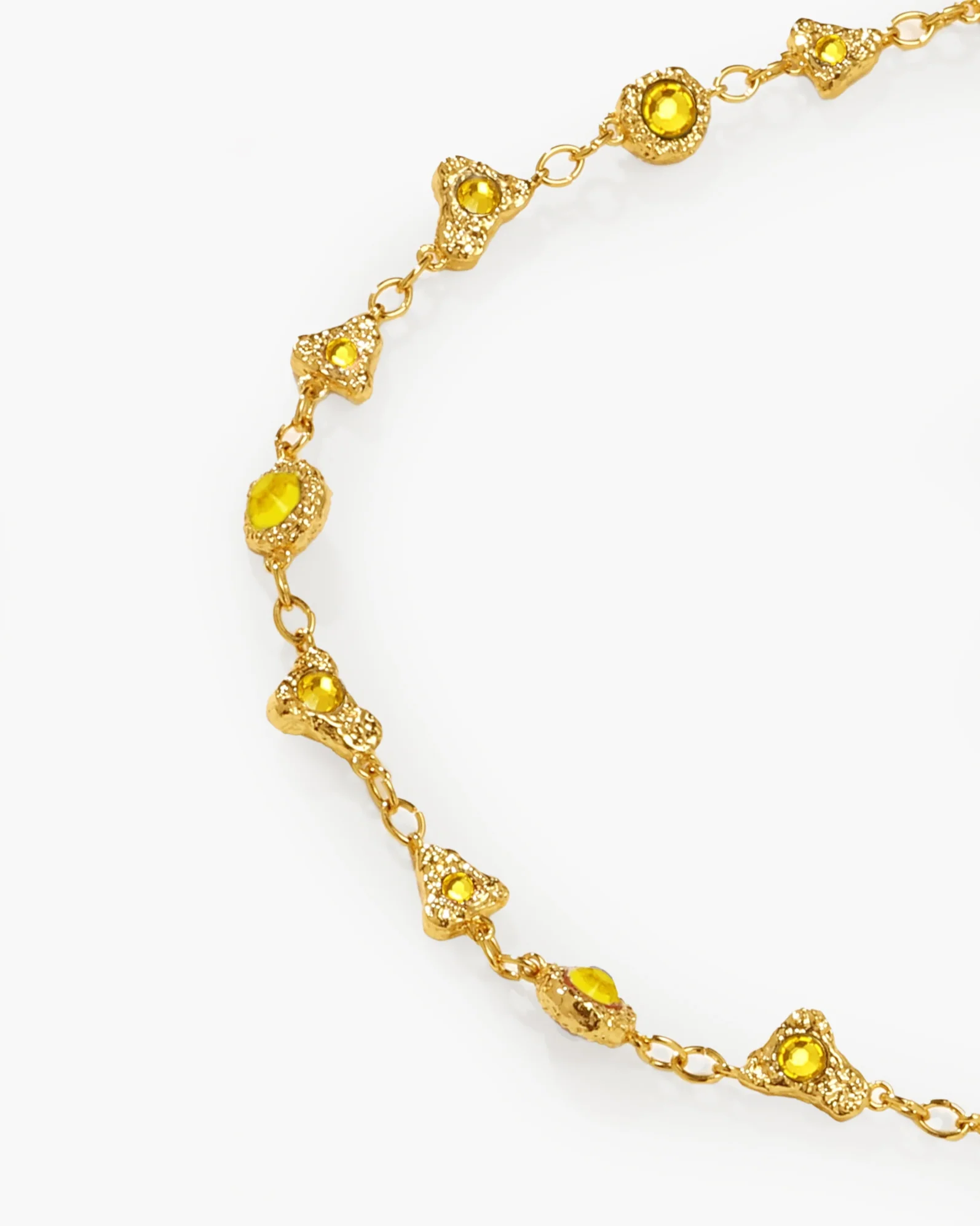 Lemon Crystal Long Chain - Image 5