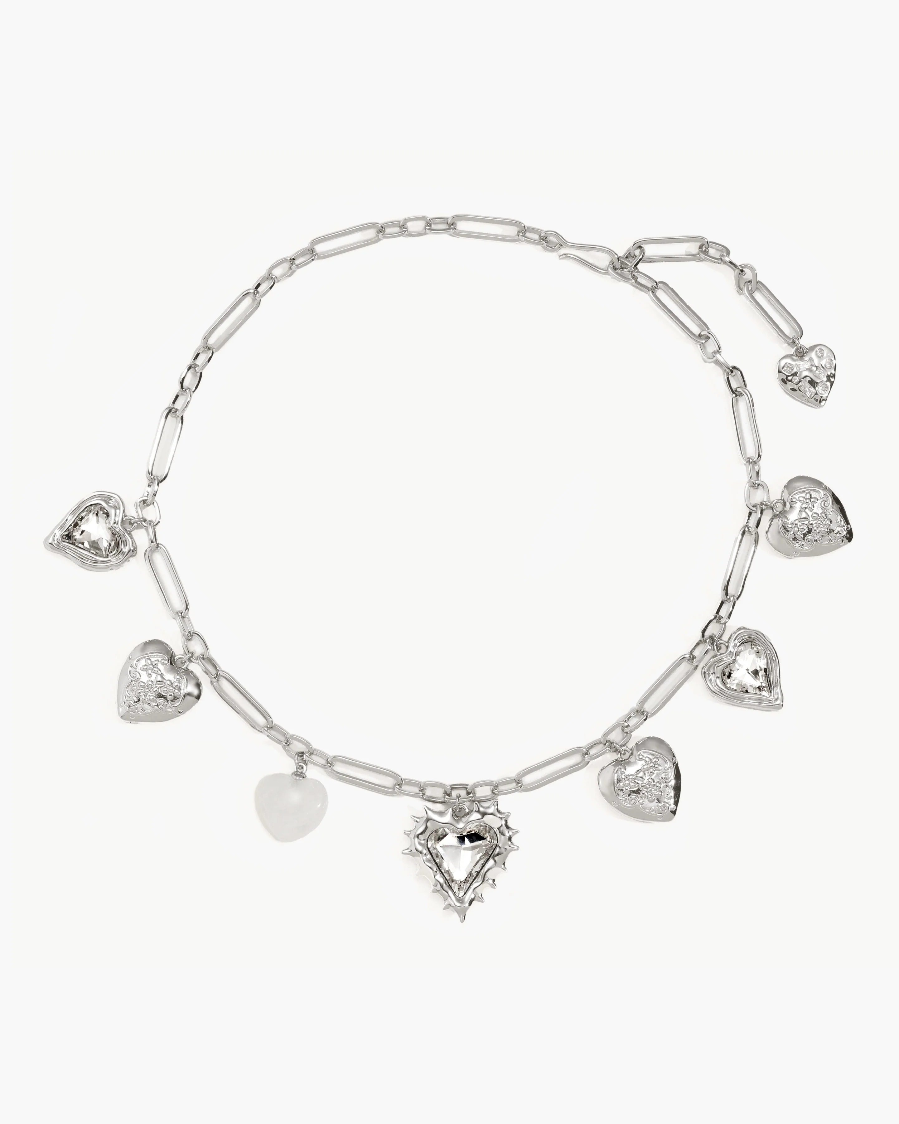 Love Language Necklace in Silver